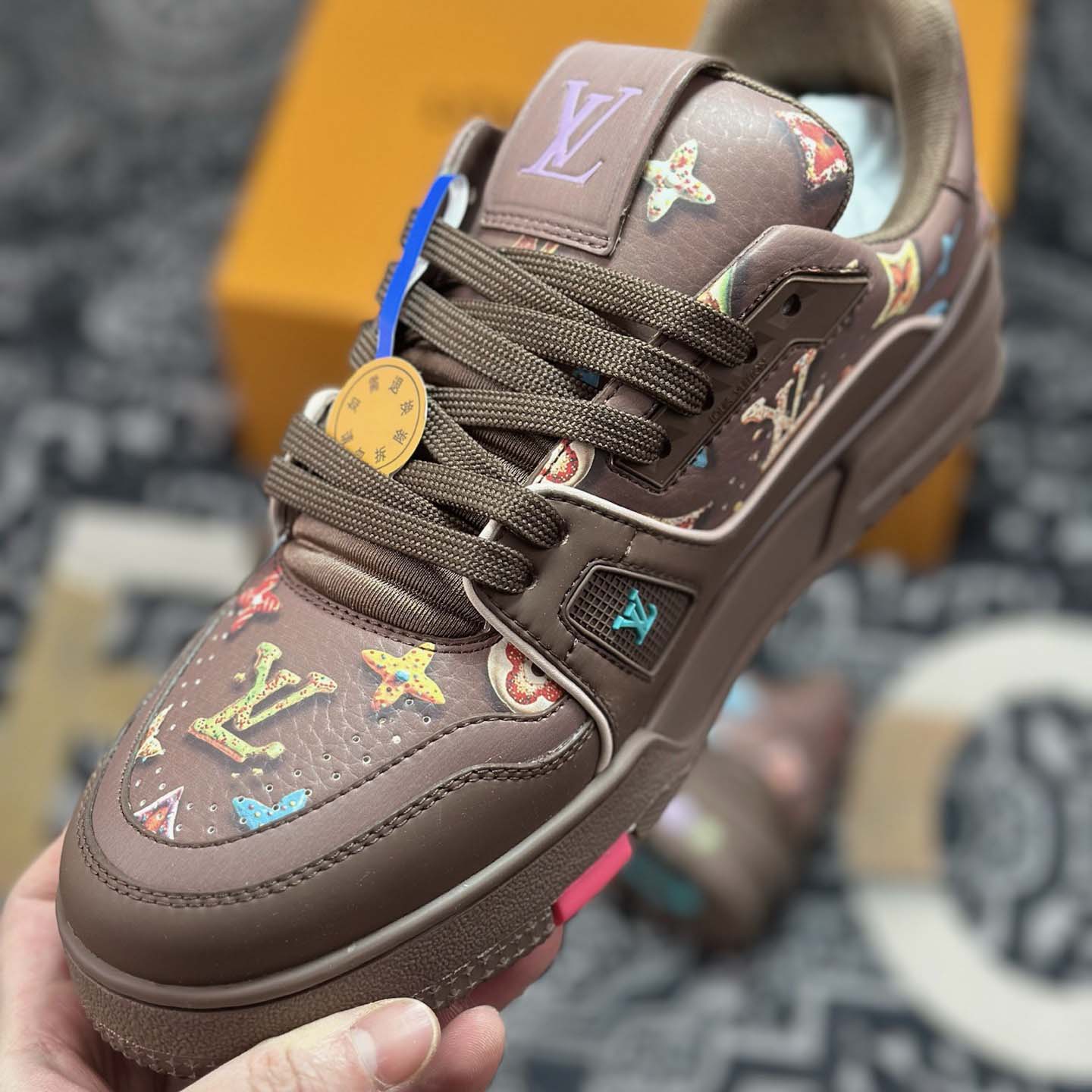 Louis Vuitton LV Trainer Sneaker - DesignerGu