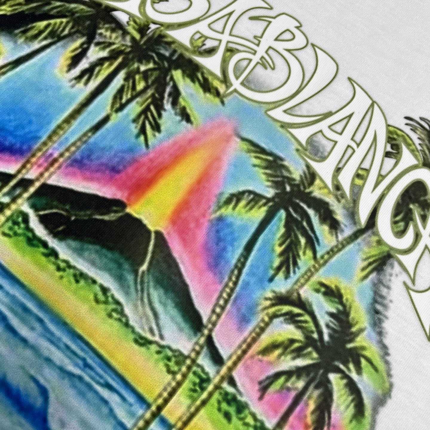 Casablanca Volcano Short Sleeve T‑Shirt C1130 - DesignerGu