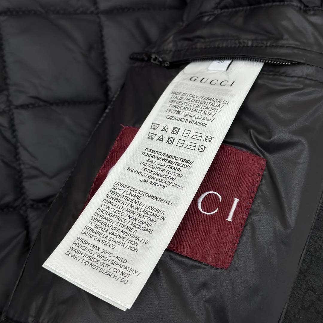 Gucci GG Ripstop Zip Jacket - DesignerGu
