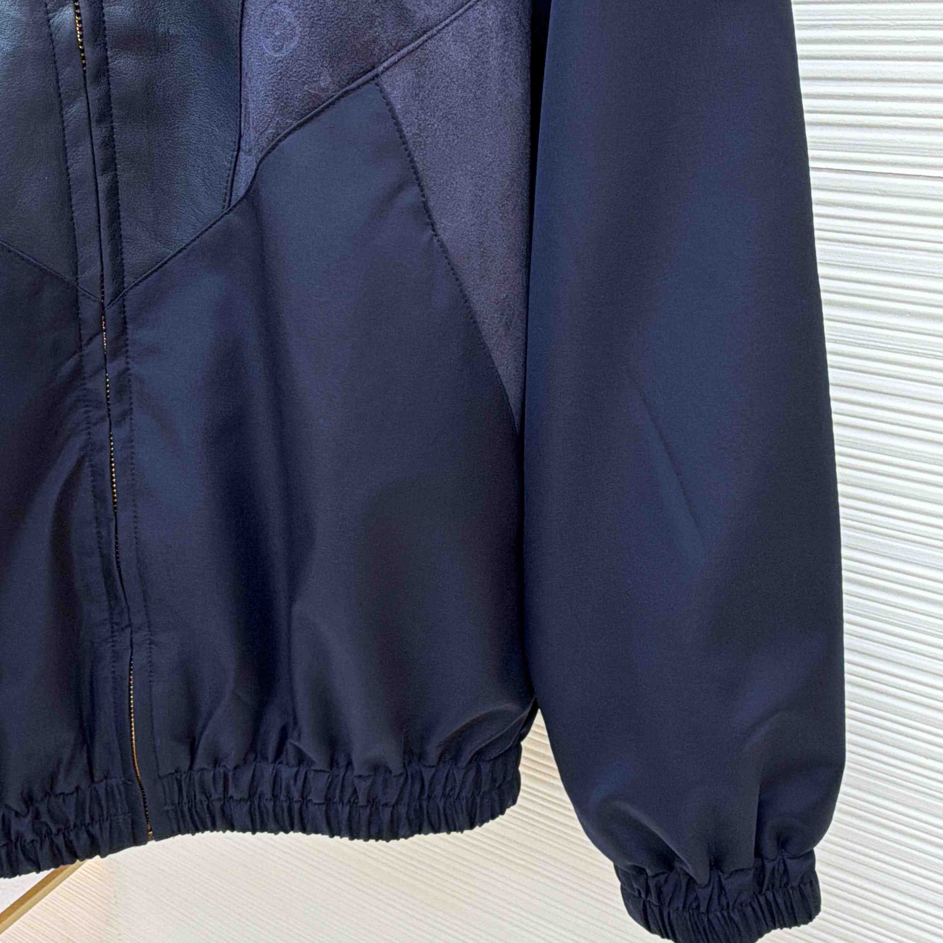 Louis Vuitton Leather Mix Track Top 1AJB73 - DesignerGu