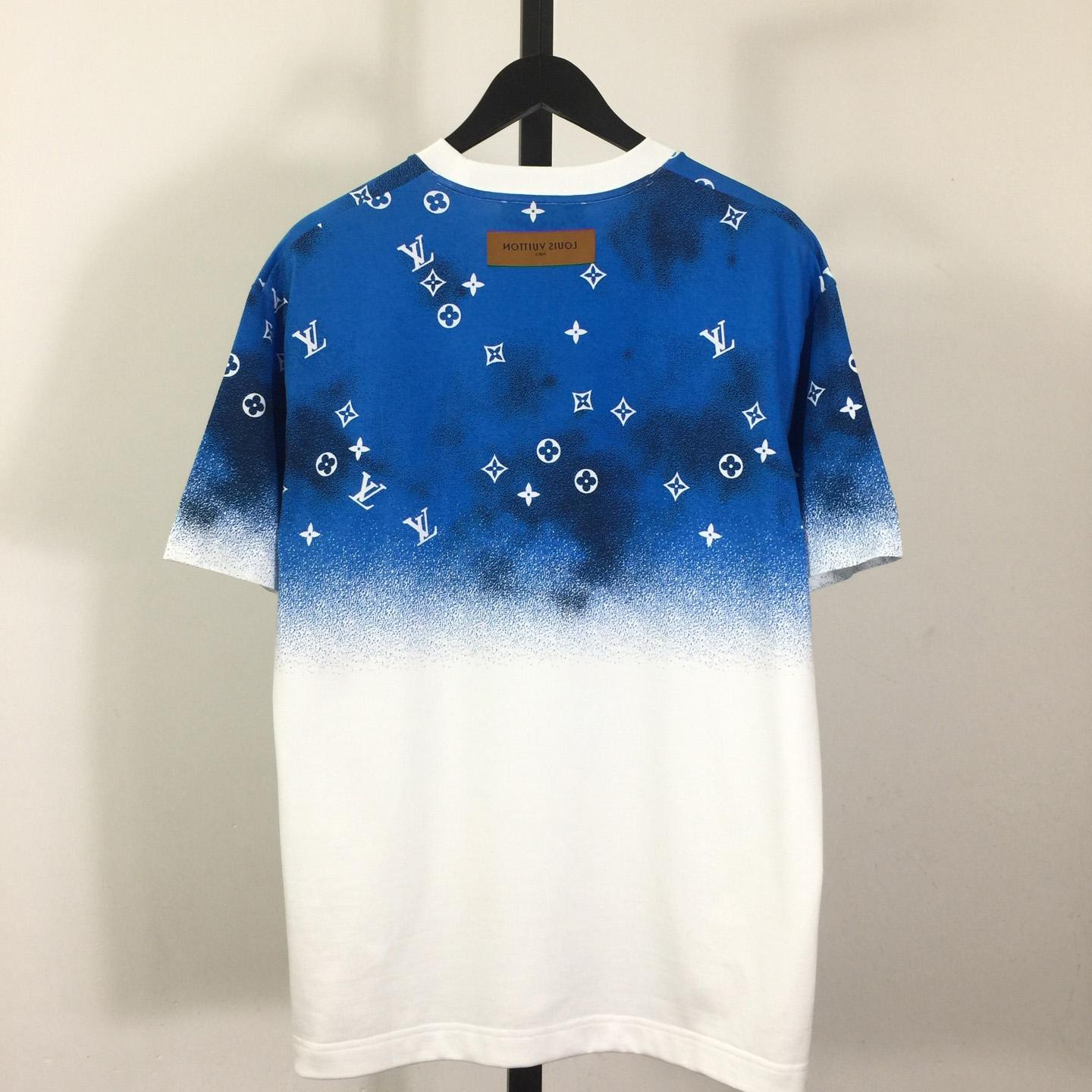 Louis Vuitton Monogram Gradient Cotton T-Shirt - DesignerGu