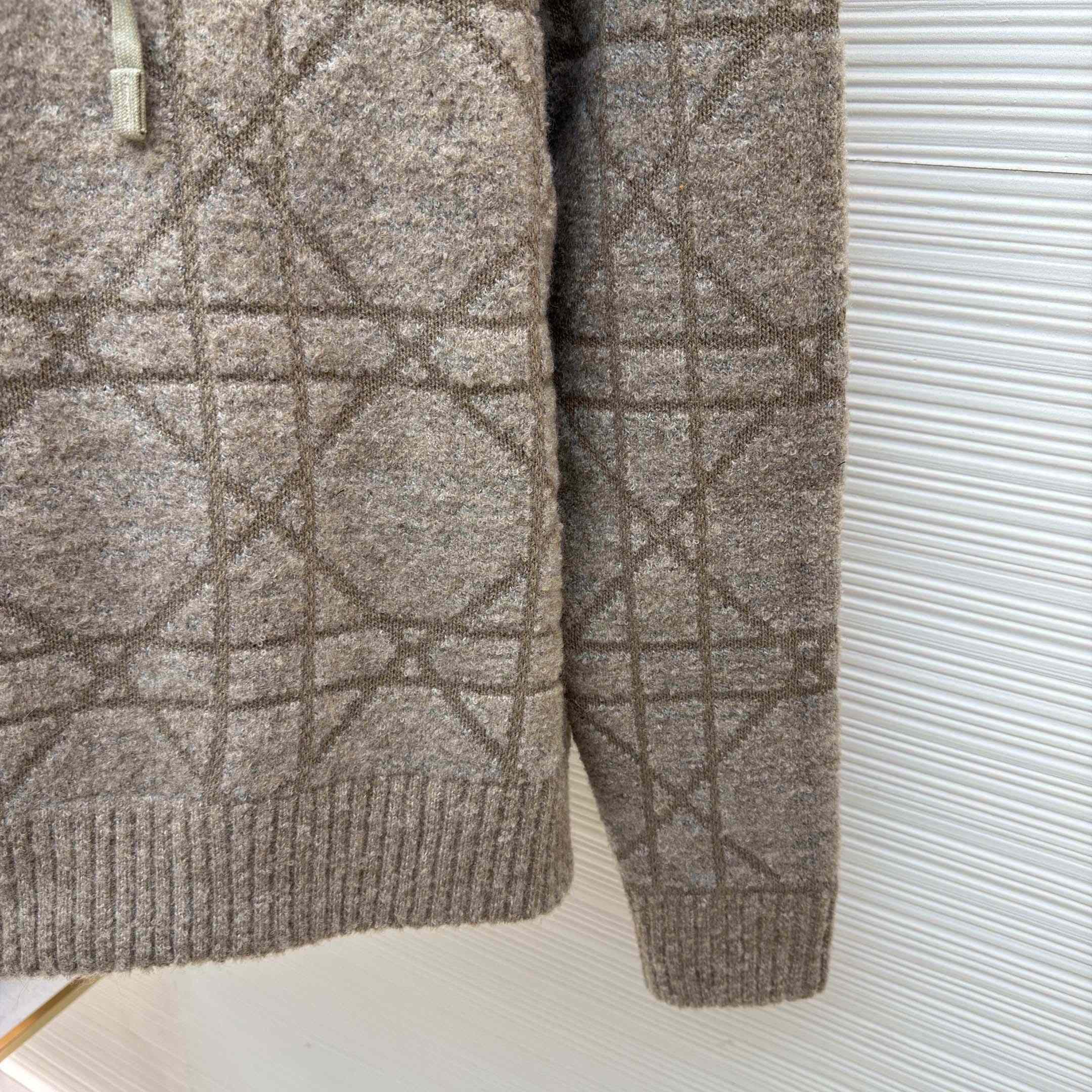 Dior Cannage Hooded Sweatshirt  - DesignerGu