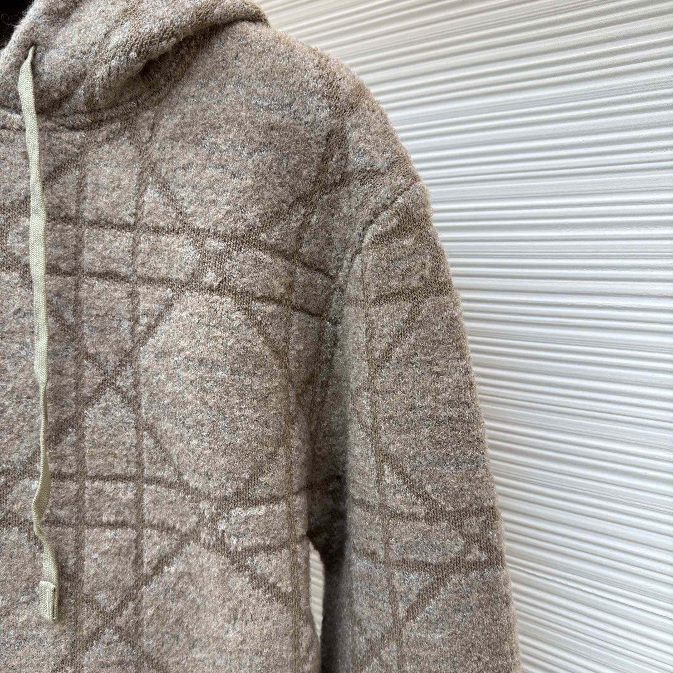 Dior Cannage Hooded Sweatshirt  - DesignerGu