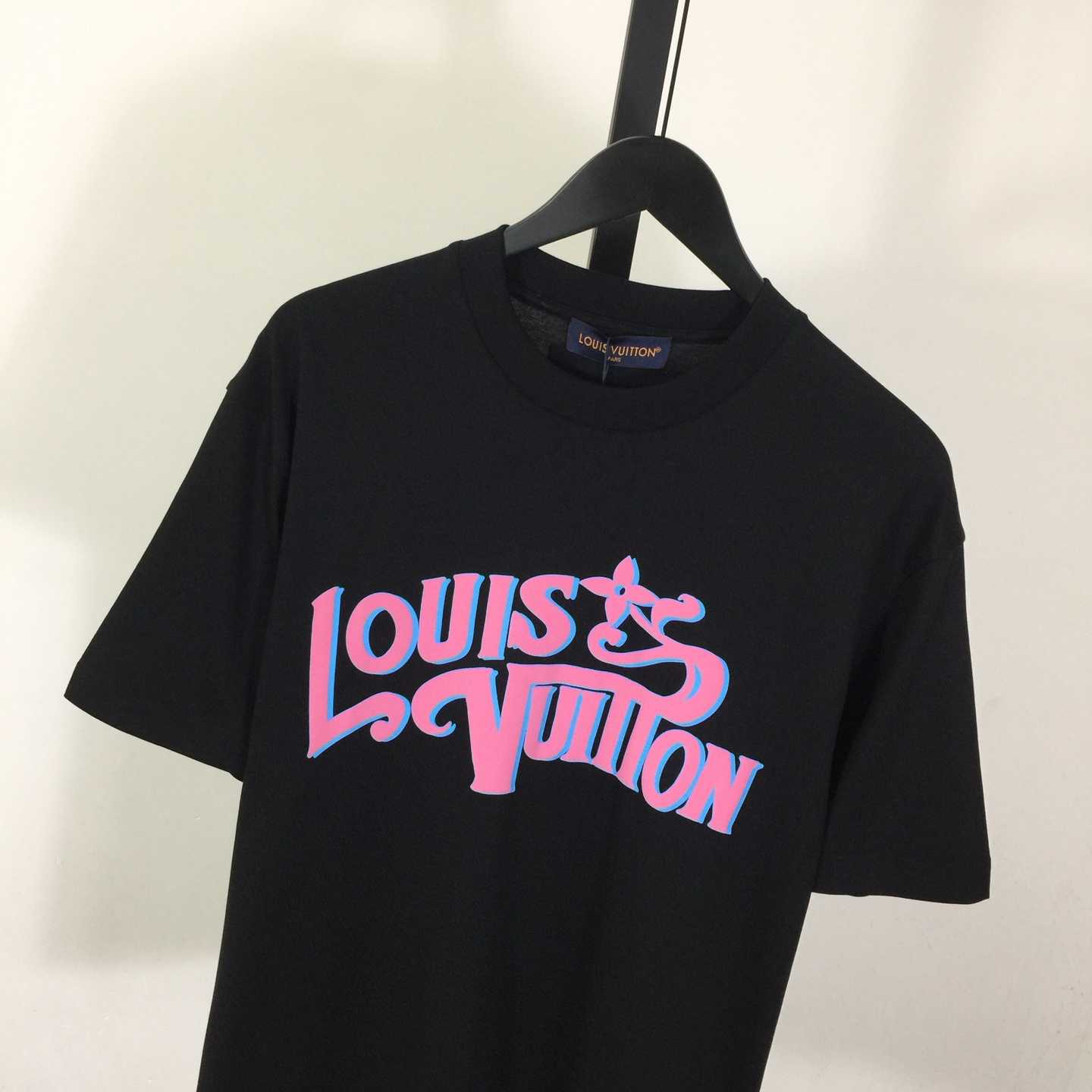 Louis Vuitton Graphic Short-sleeved Crewneck - DesignerGu
