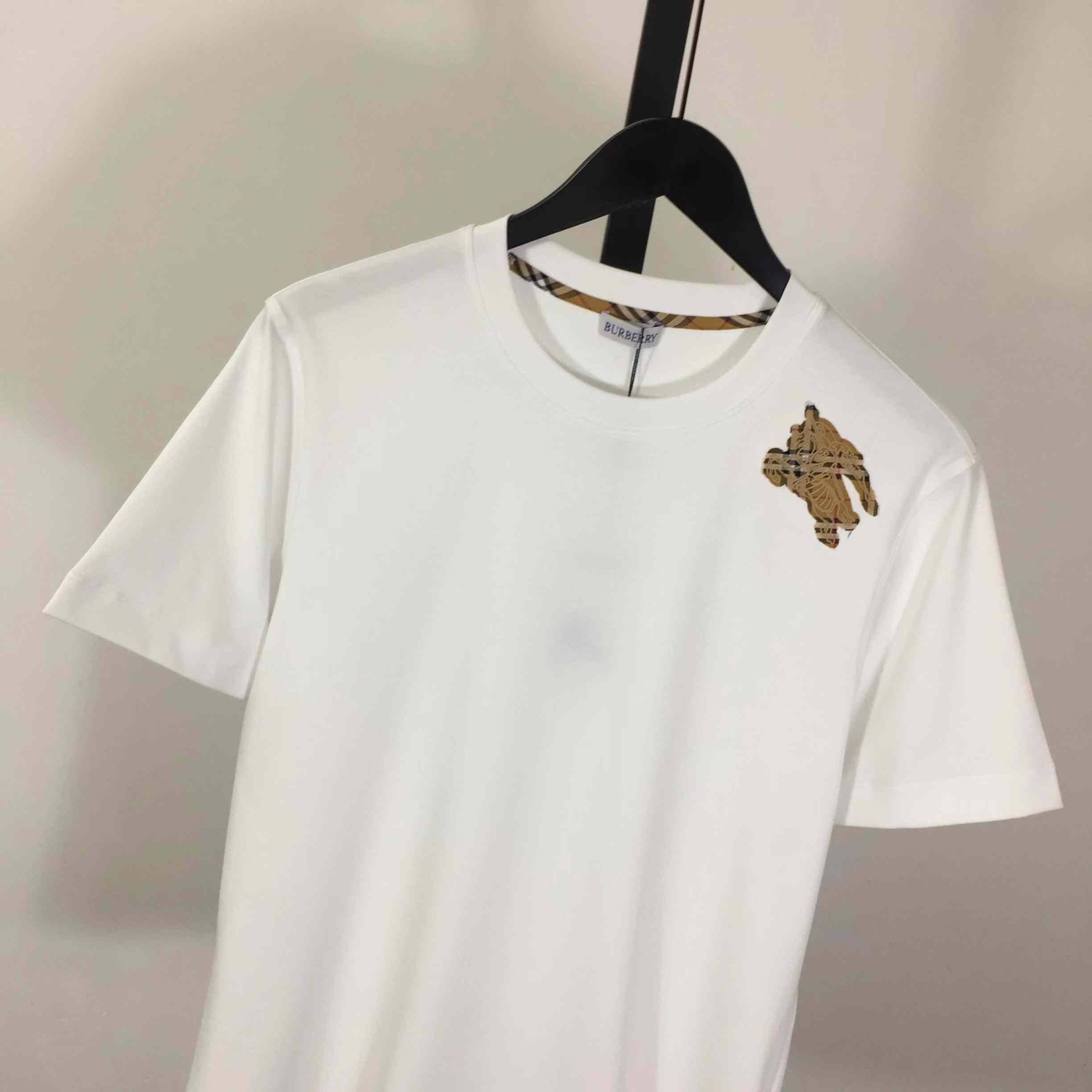 Burberry Logo Cotton T-shirt - DesignerGu