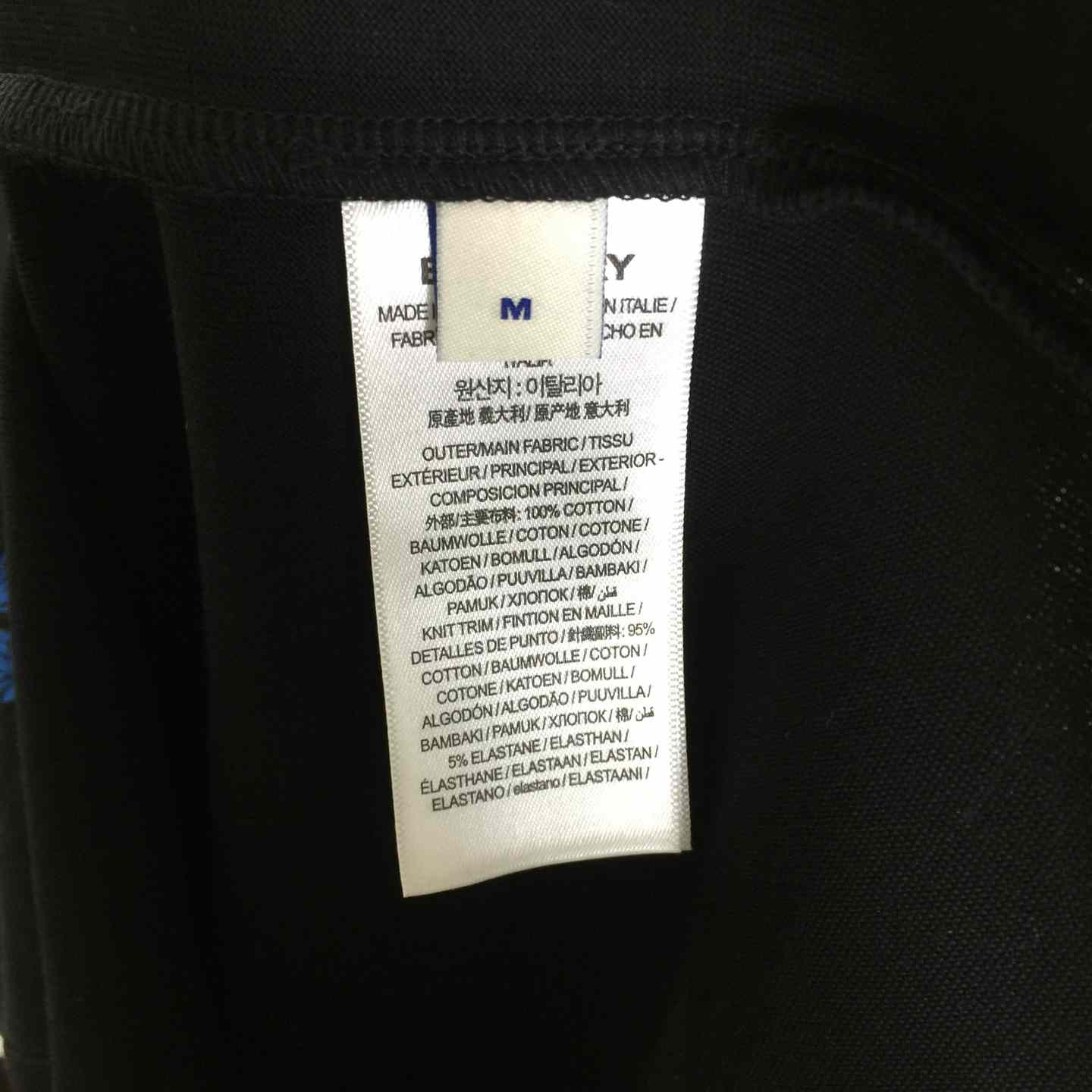 Burberry Logo Cotton T-shirt - DesignerGu