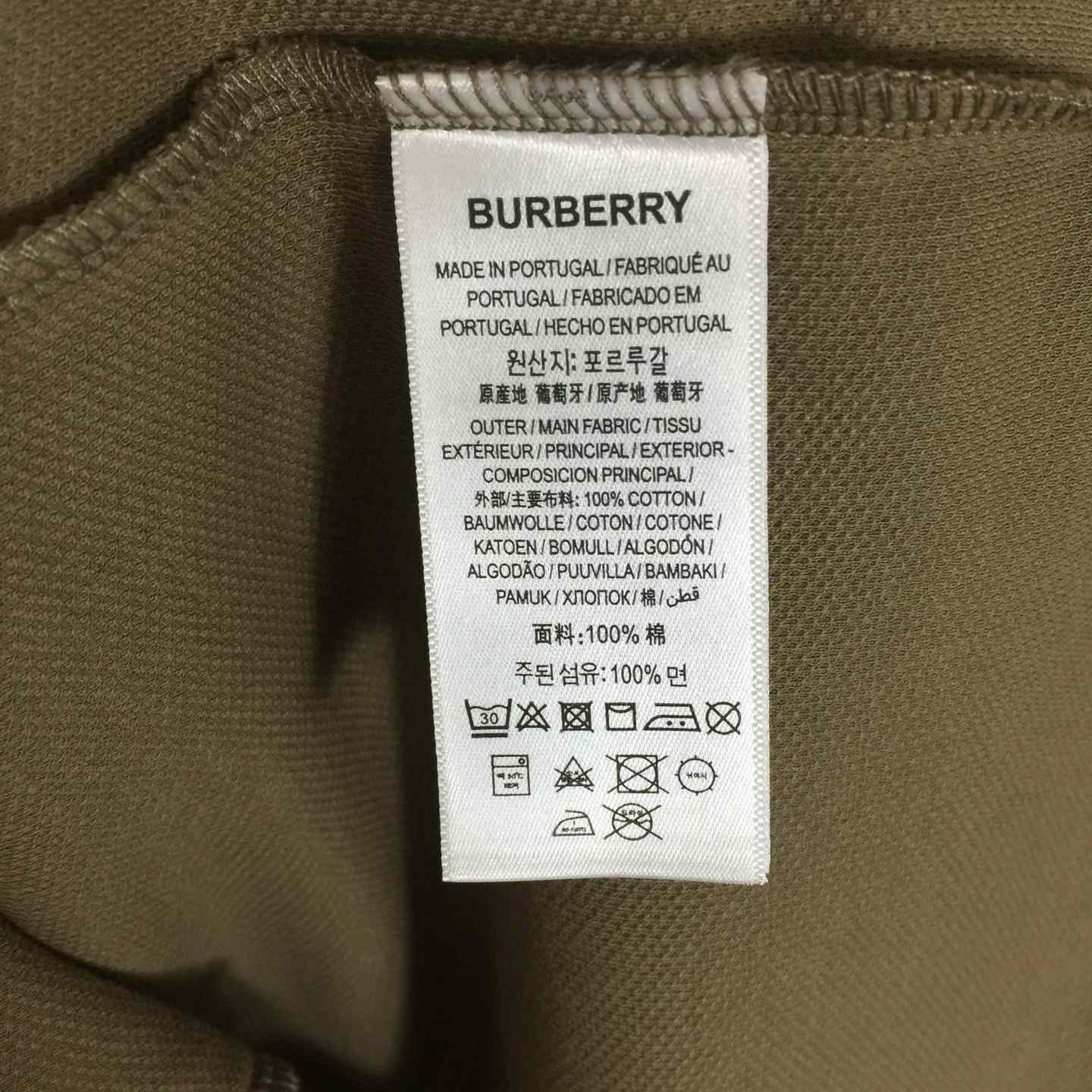 Burberry Cotton Polo Shirt - DesignerGu