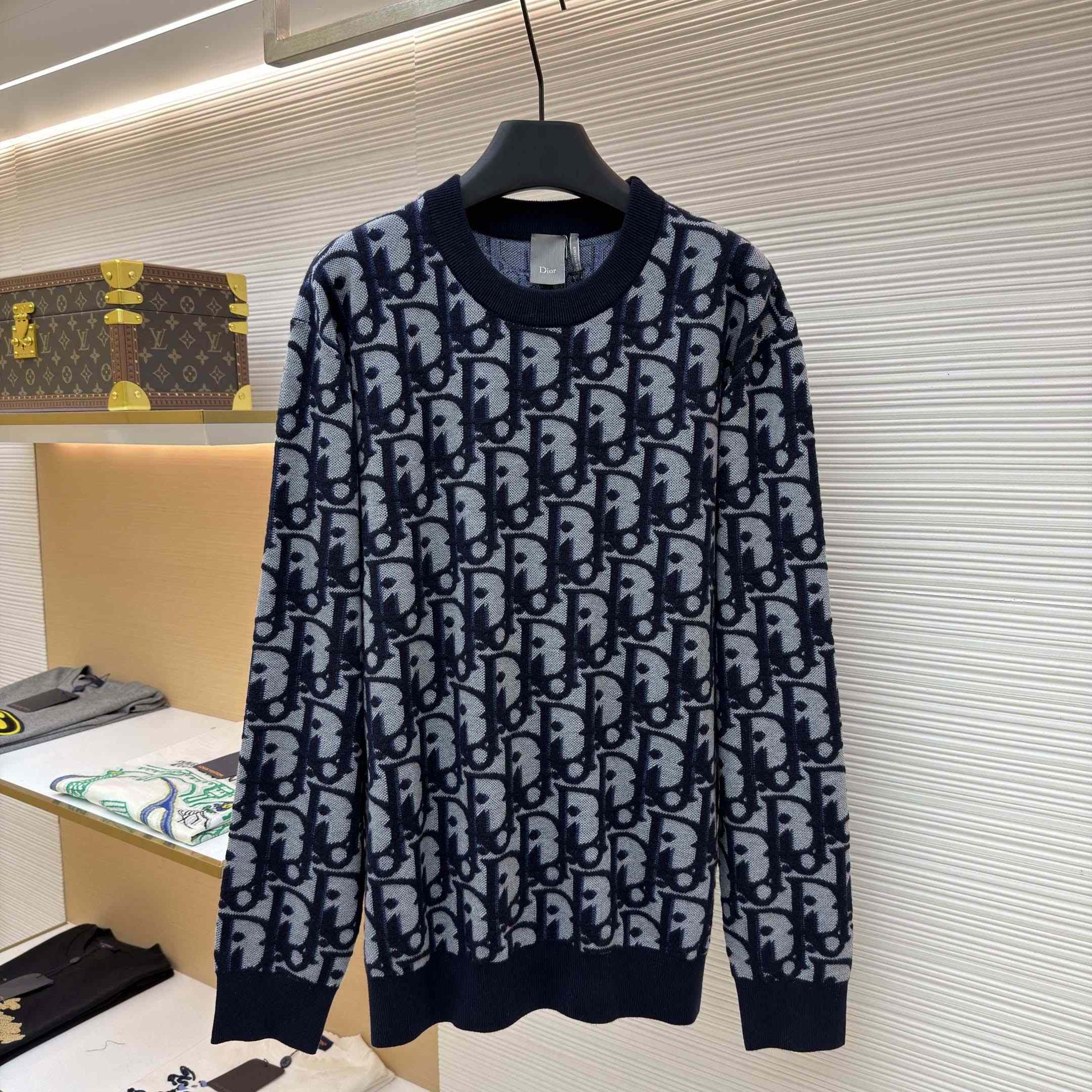 Dior Oblique Sweater  - DesignerGu