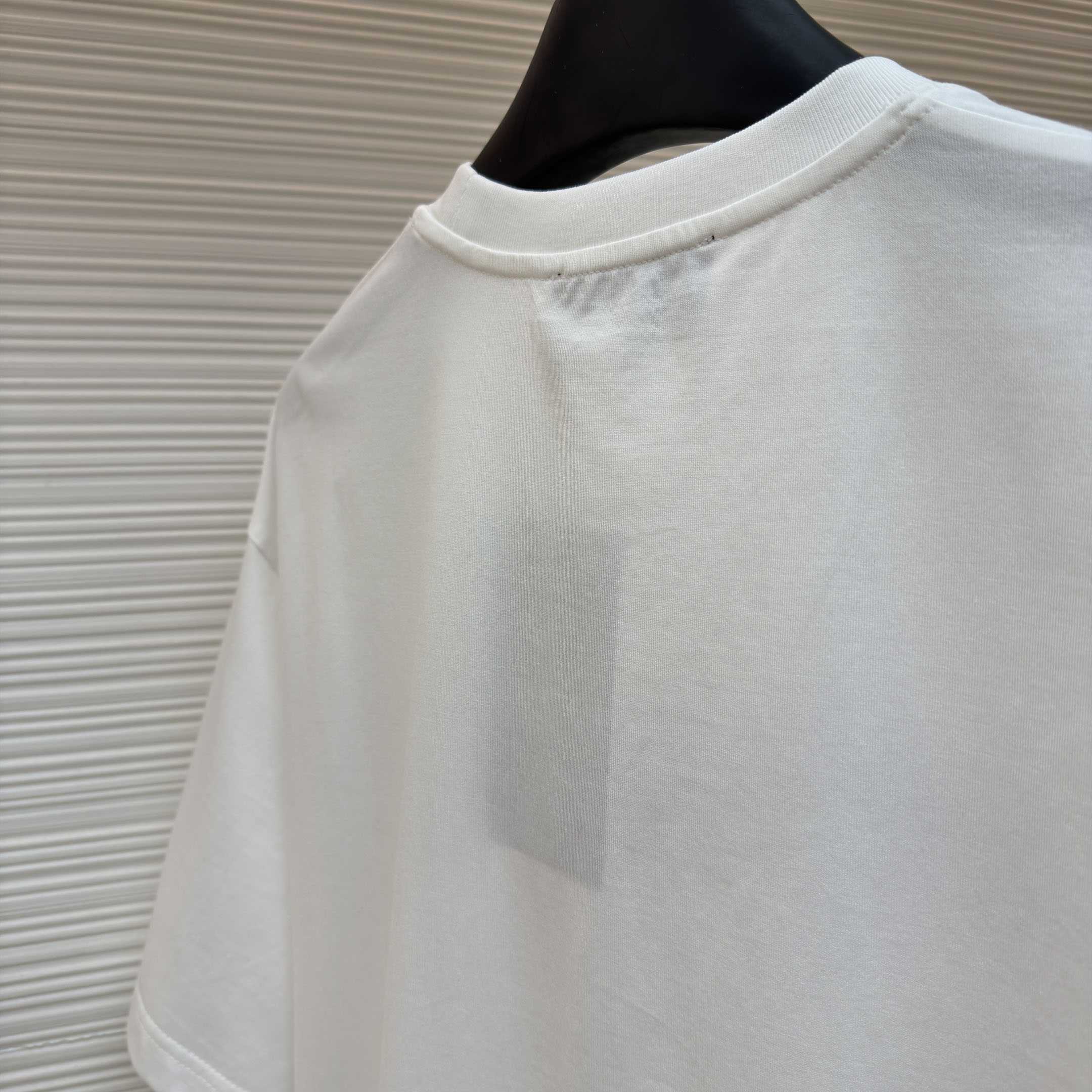 Gucci Cotton Jersey T-shirt With Print - DesignerGu