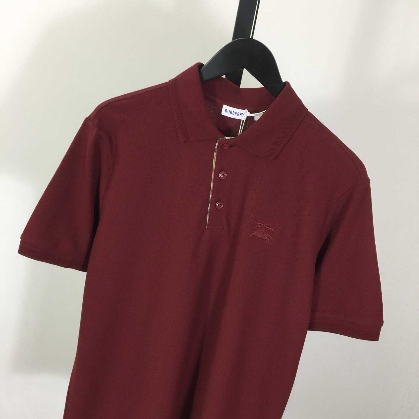 Burberry Cotton Polo Shirt - DesignerGu