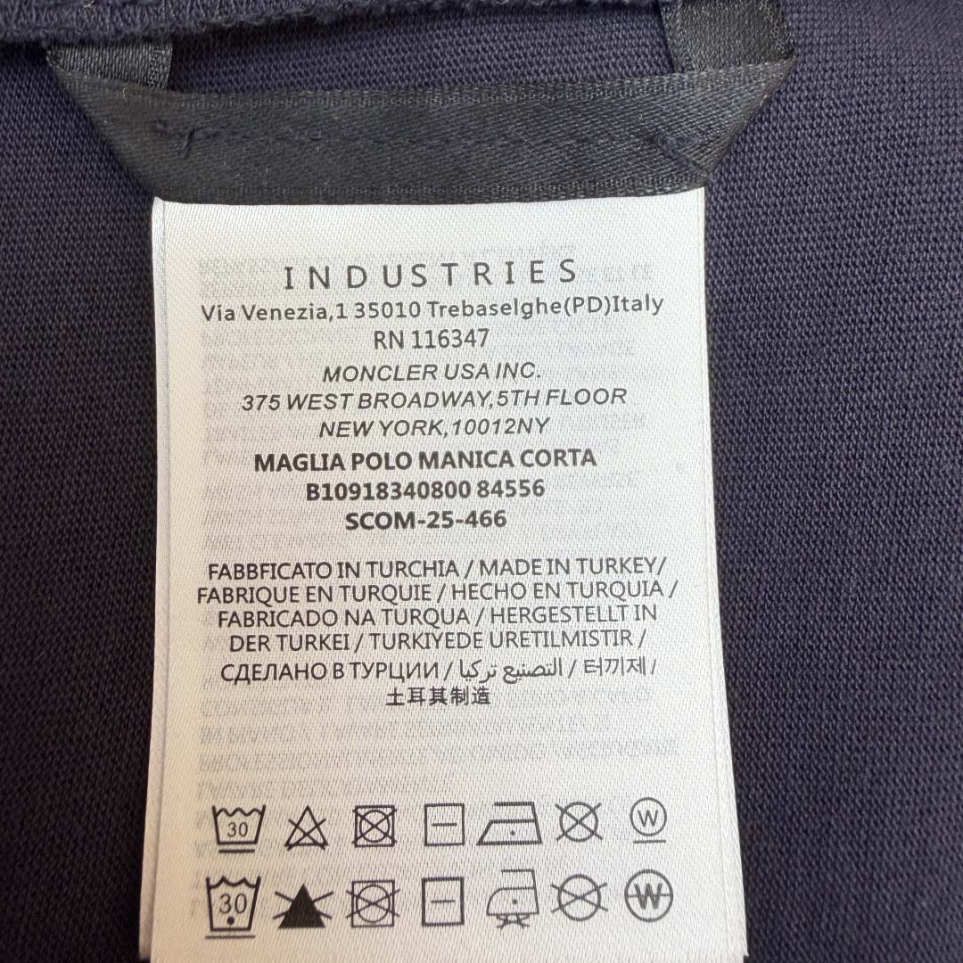 Moncler Embroidered Logo Cotton T-Shirt - DesignerGu