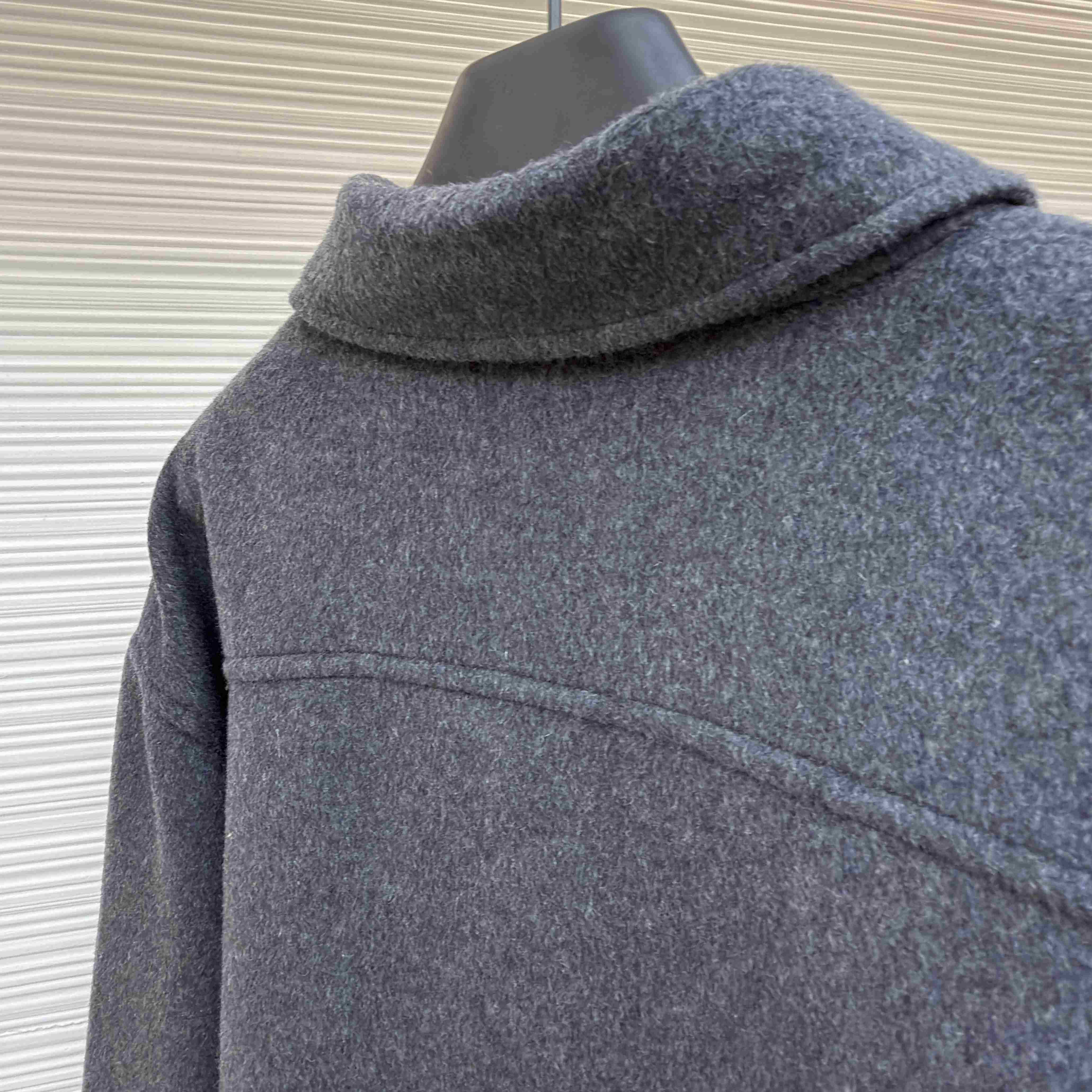 Loewe Overshirt In Wool And Cashmere - DesignerGu