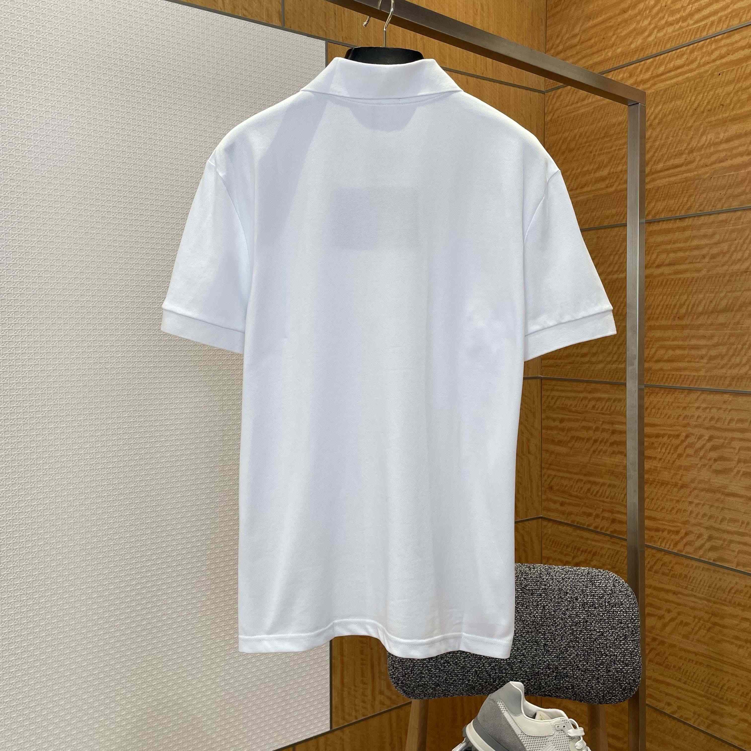 Prada Piqué Polo Shirt - DesignerGu