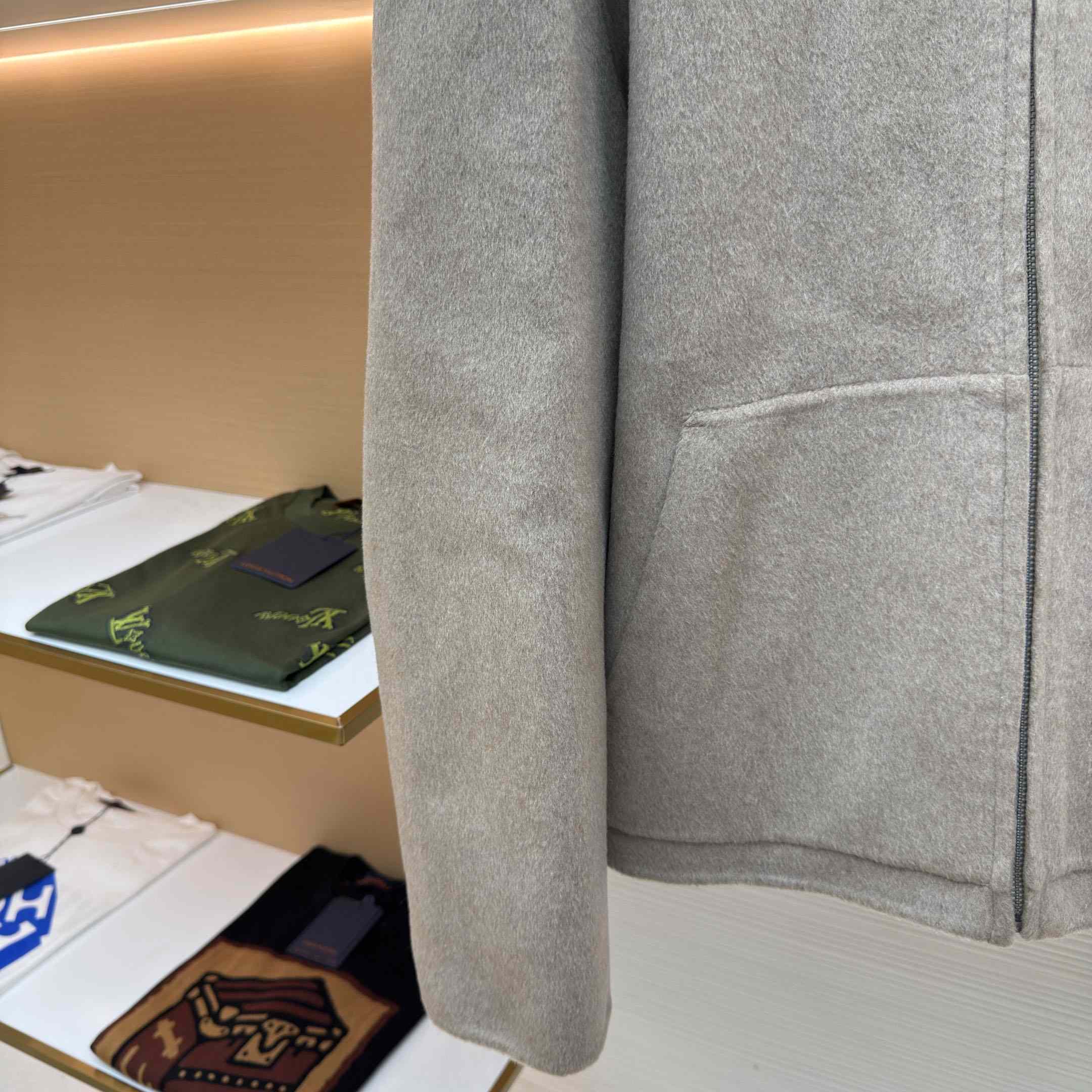 Acne Studios Cashmere Jacket With Hood - DesignerGu