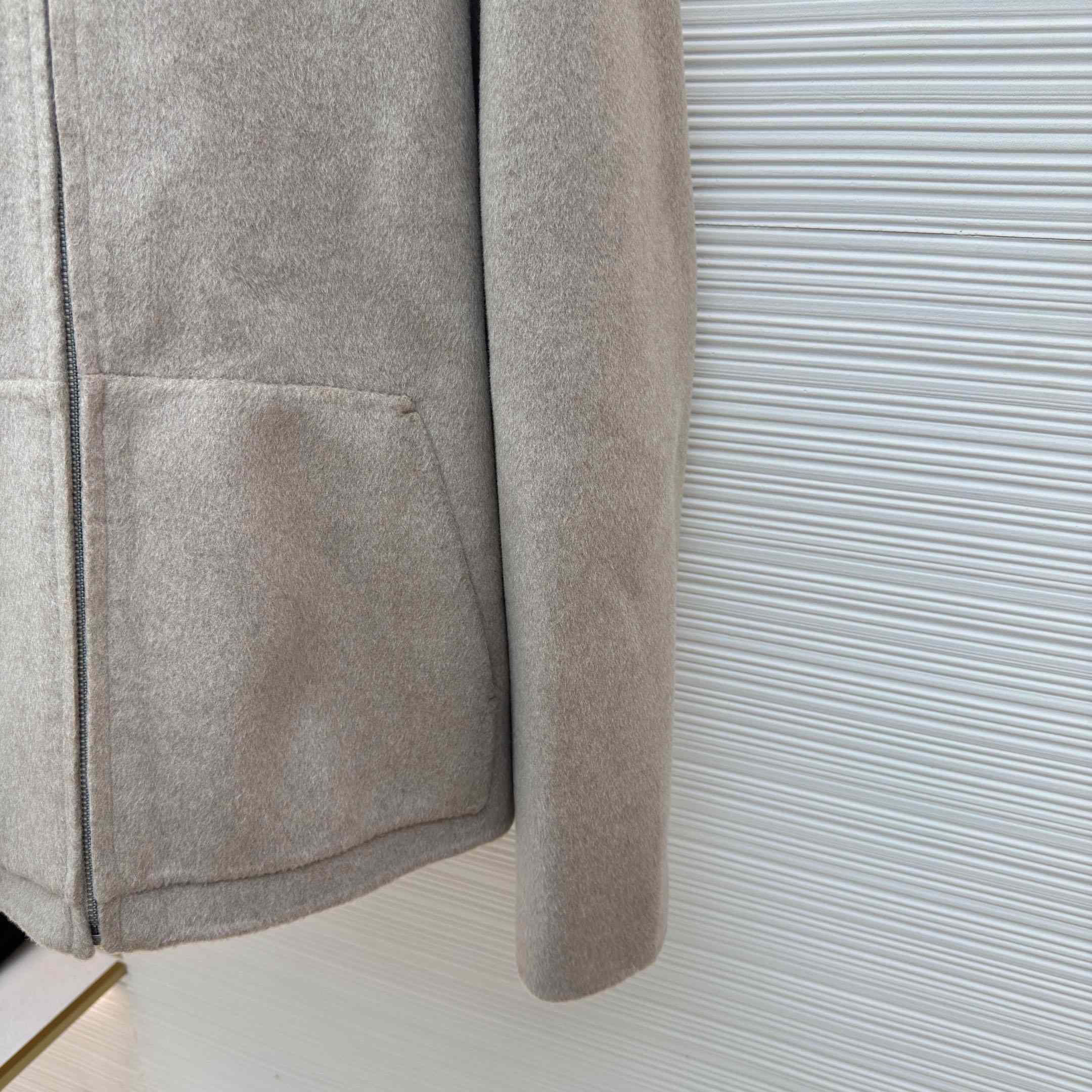 Acne Studios Cashmere Jacket With Hood - DesignerGu