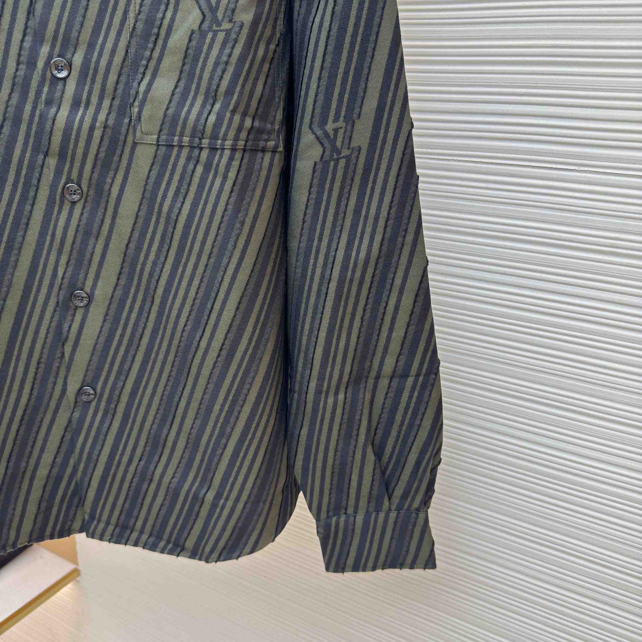 Louis Vuitton Cotton Jacquard Shirt - DesignerGu