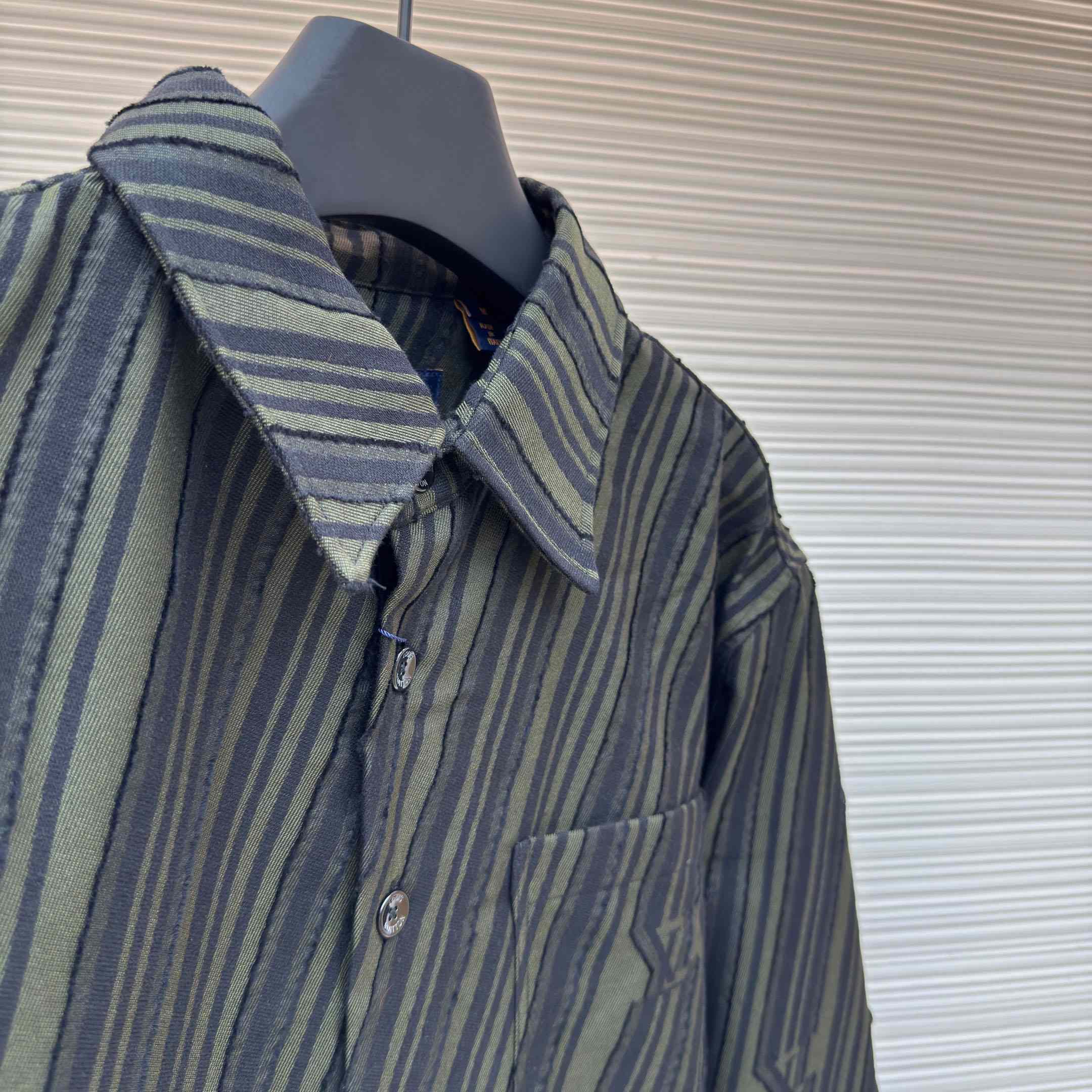 Louis Vuitton Cotton Jacquard Shirt - DesignerGu