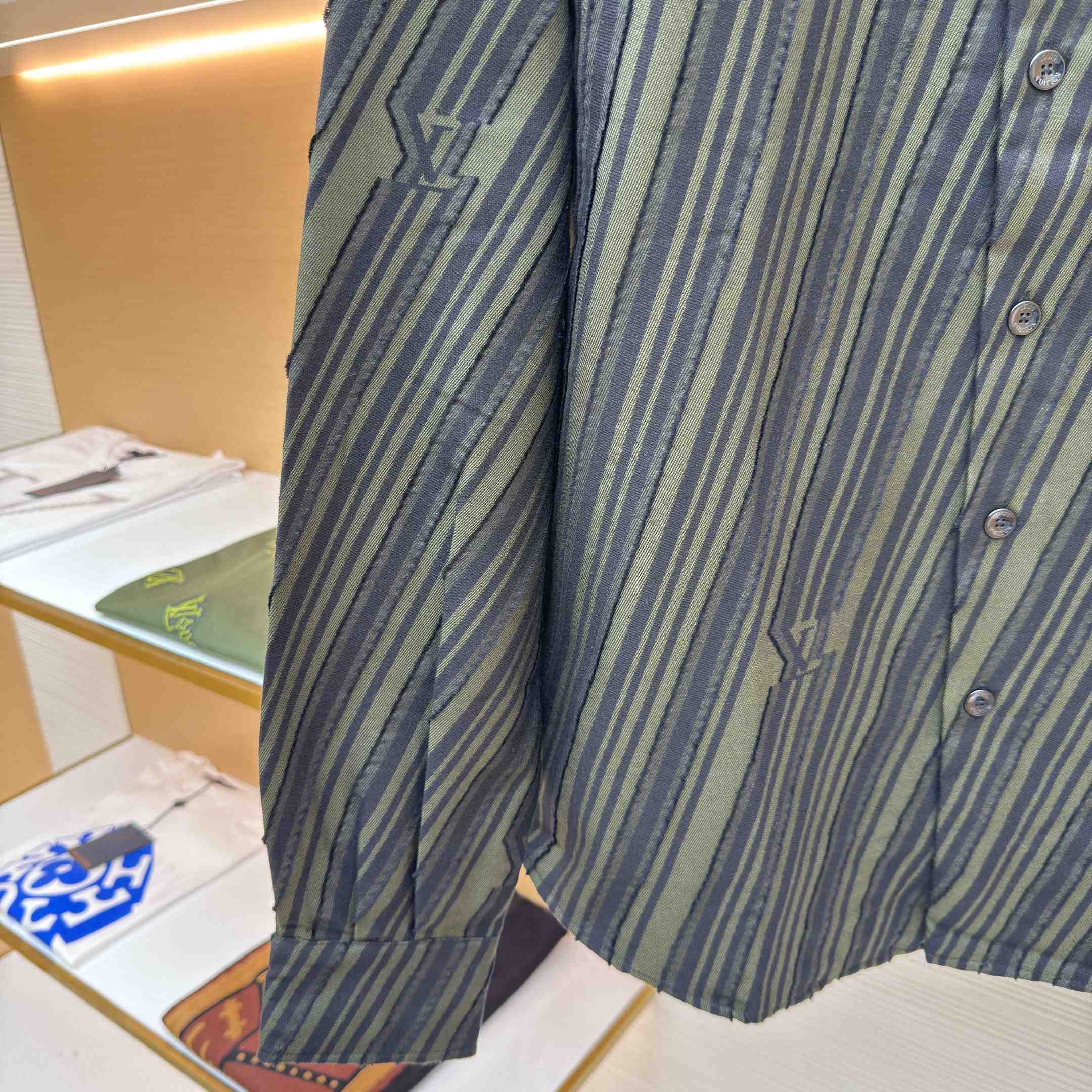 Louis Vuitton Cotton Jacquard Shirt - DesignerGu