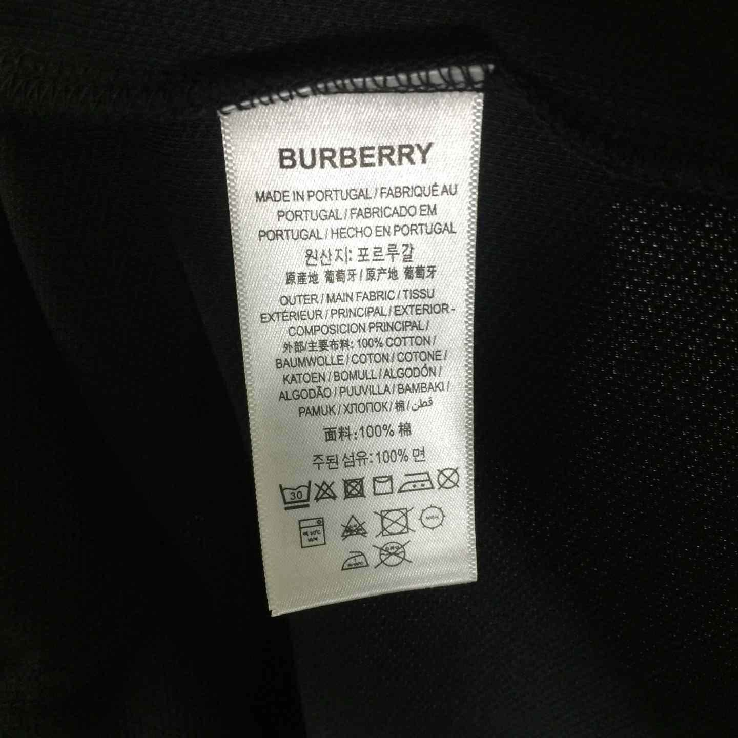 Burberry Cotton Polo Shirt - DesignerGu