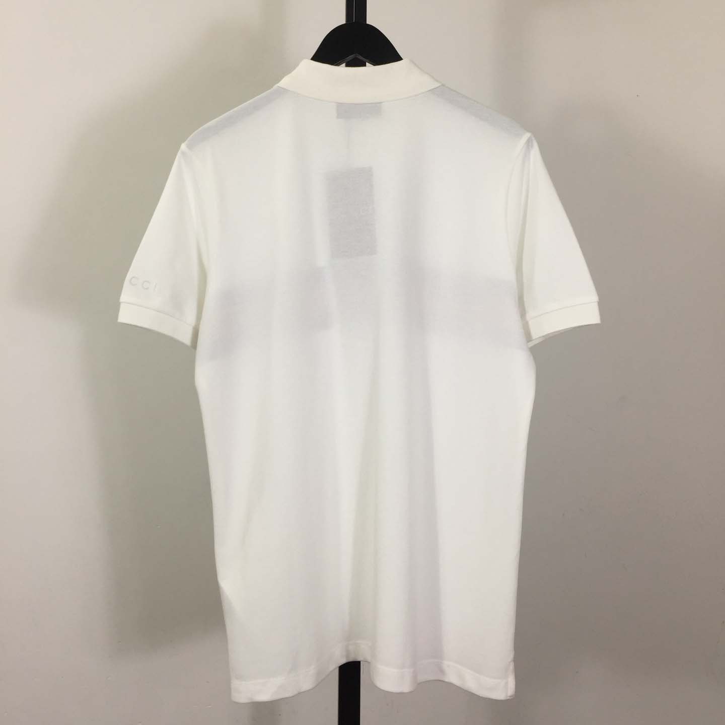 Gucci Cotton Piquet Polo Shirt With Web  - DesignerGu