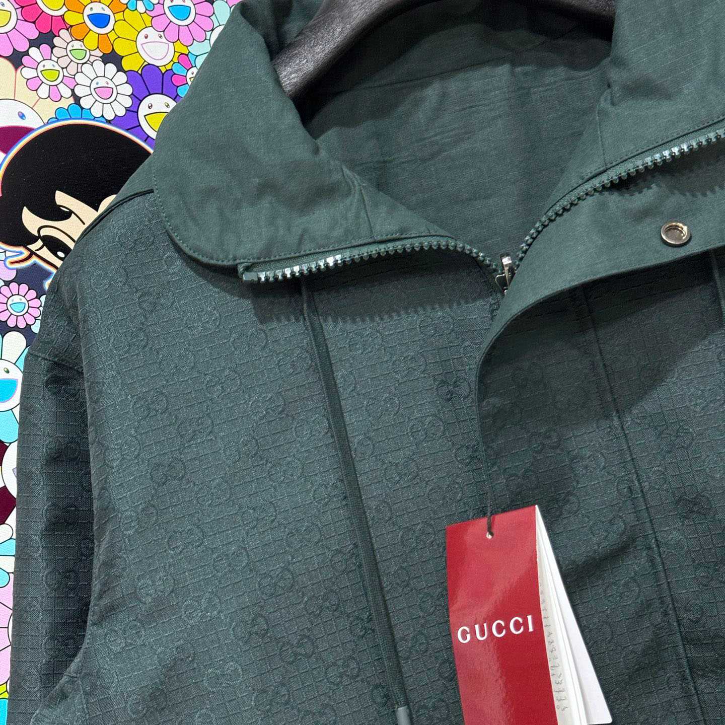 Gucci Reversible Cotton Ripstop Zip Jacket - DesignerGu