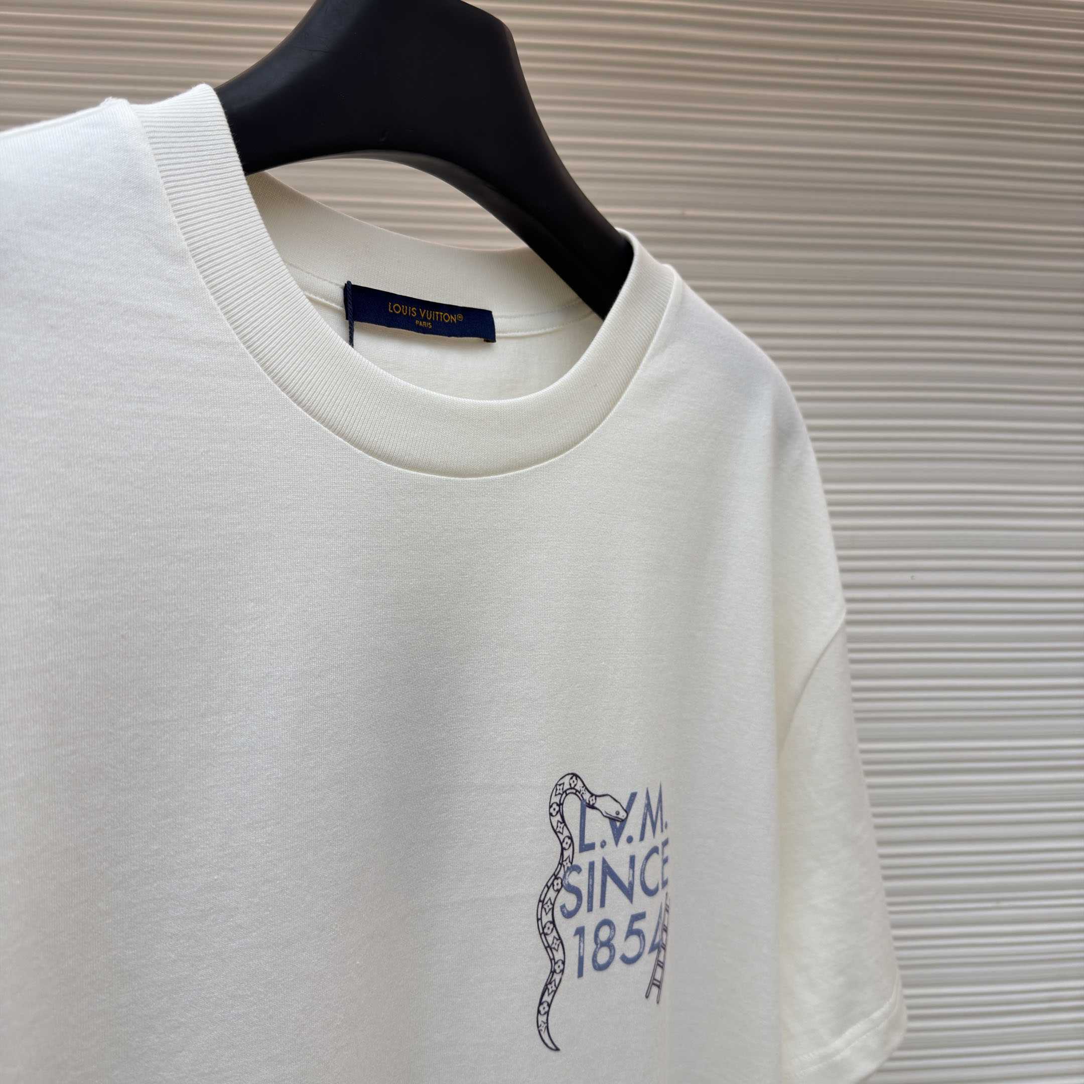 Louis Vuitton Printed T-Shirt 1AJUD5 - DesignerGu