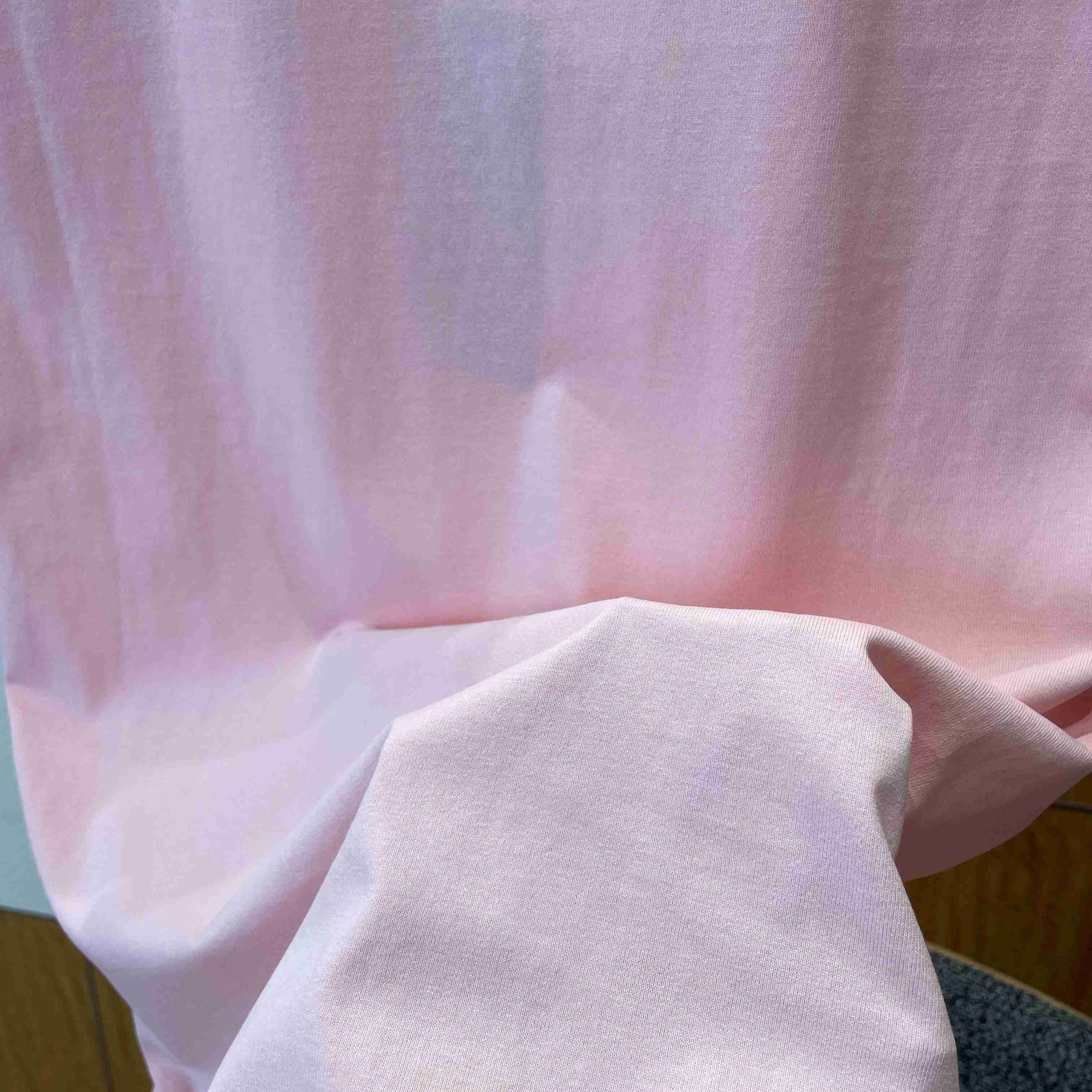 Dior T-Shirt with Dior Embroidery Pink - DesignerGu