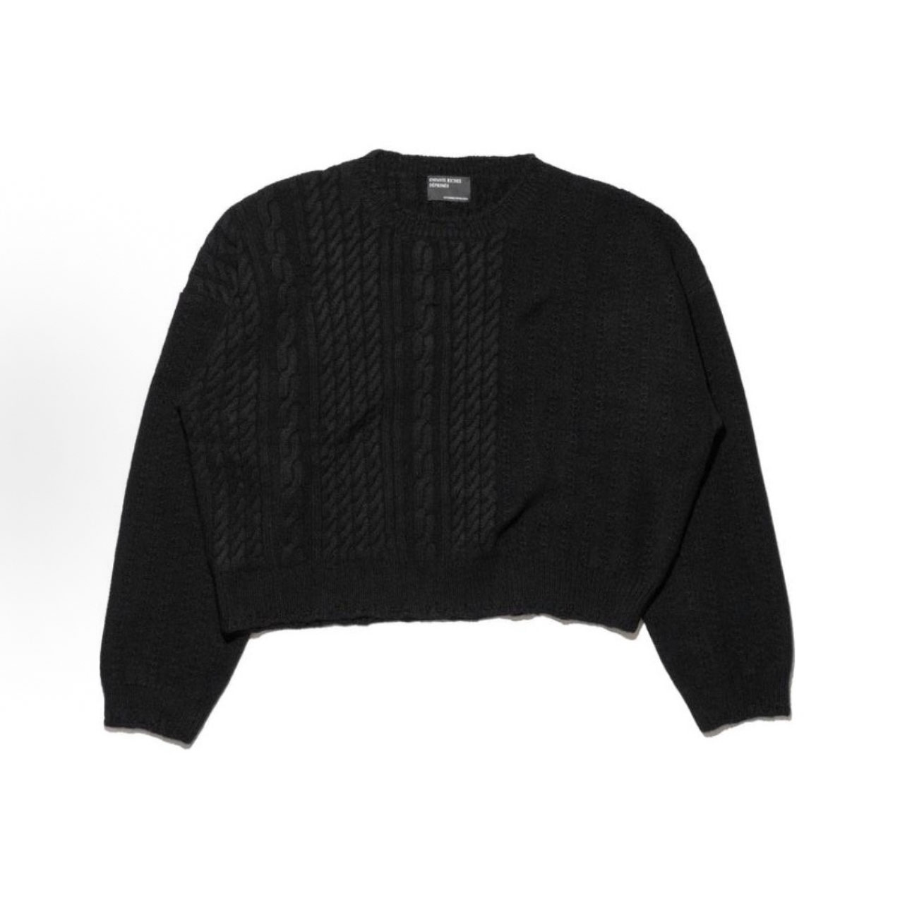 Enfants Riches Déprimés Oversized Cable-knit Cashmere Sweater - DesignerGu