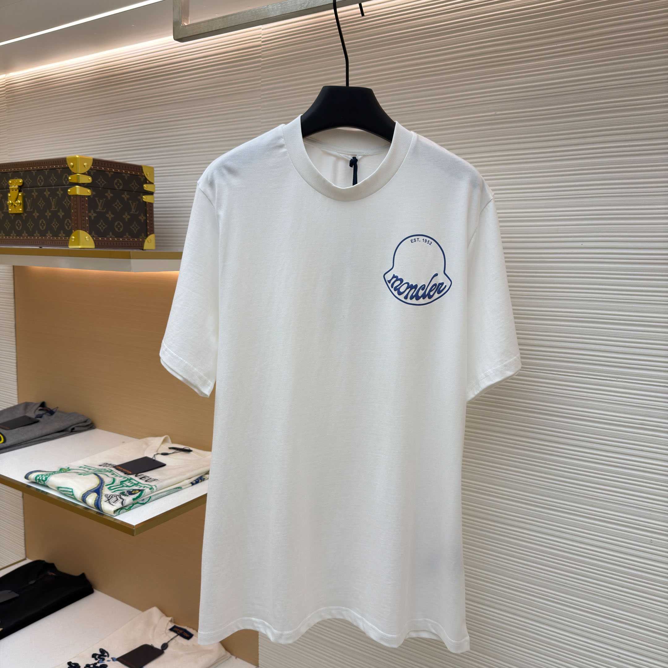 Moncler Logo Cotton T-Shirt - DesignerGu