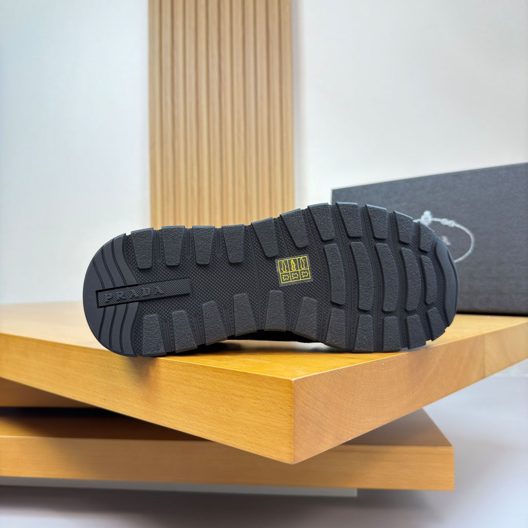 Prada Prax 01 Crocodile Leather Sneakers - DesignerGu