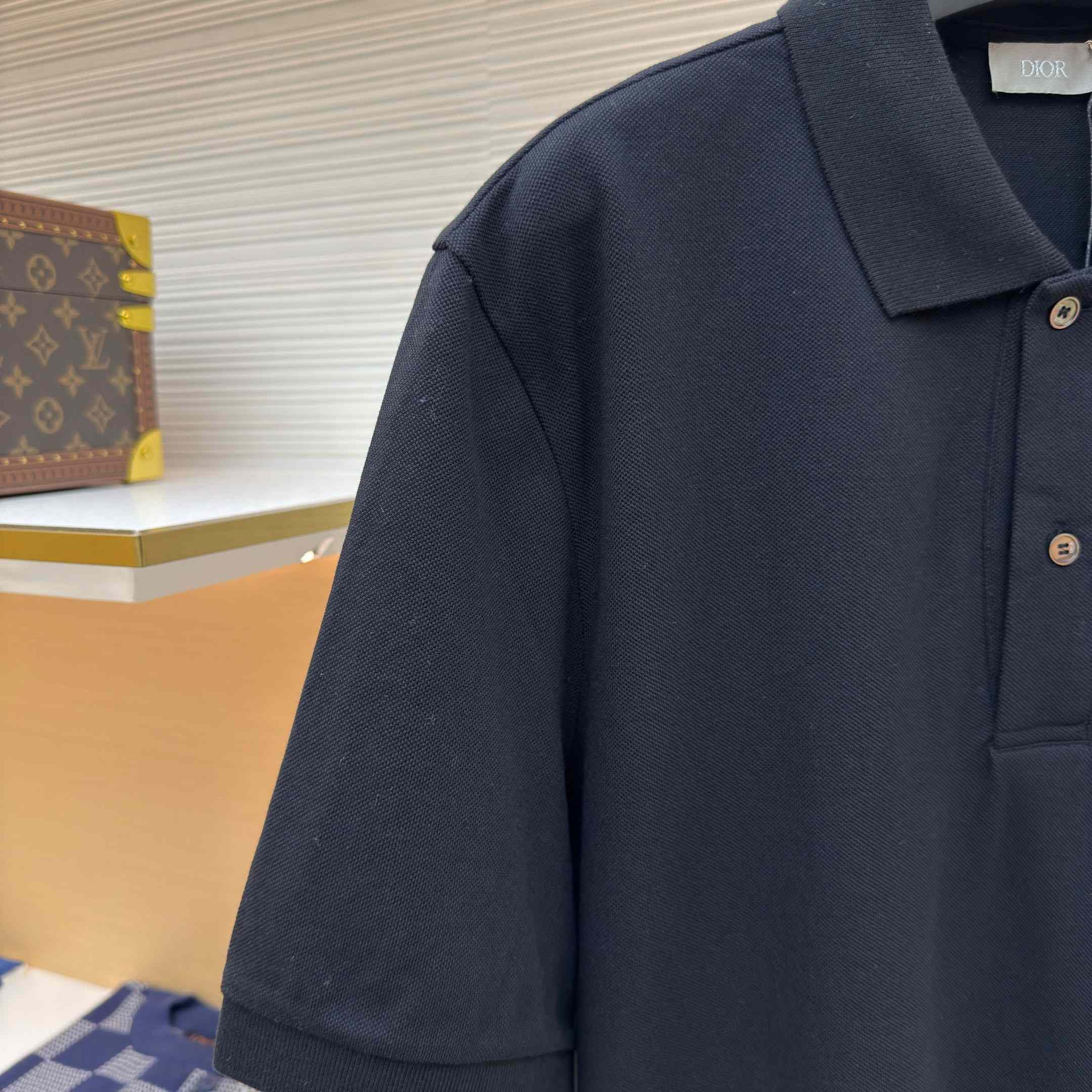 Dior CD Icon Polo Shirt  - DesignerGu