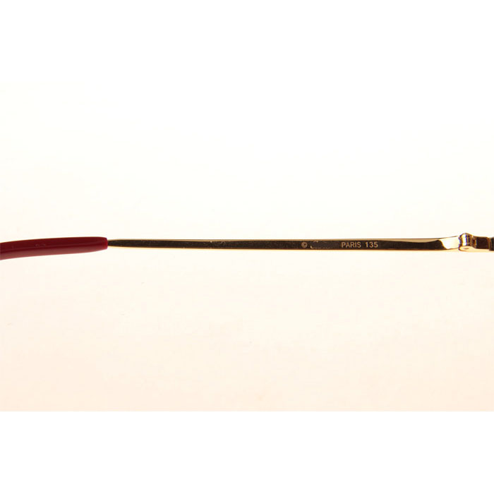 Cartier CT 4193832 Sunglasses In Gold Gradient Brown - DesignerGu