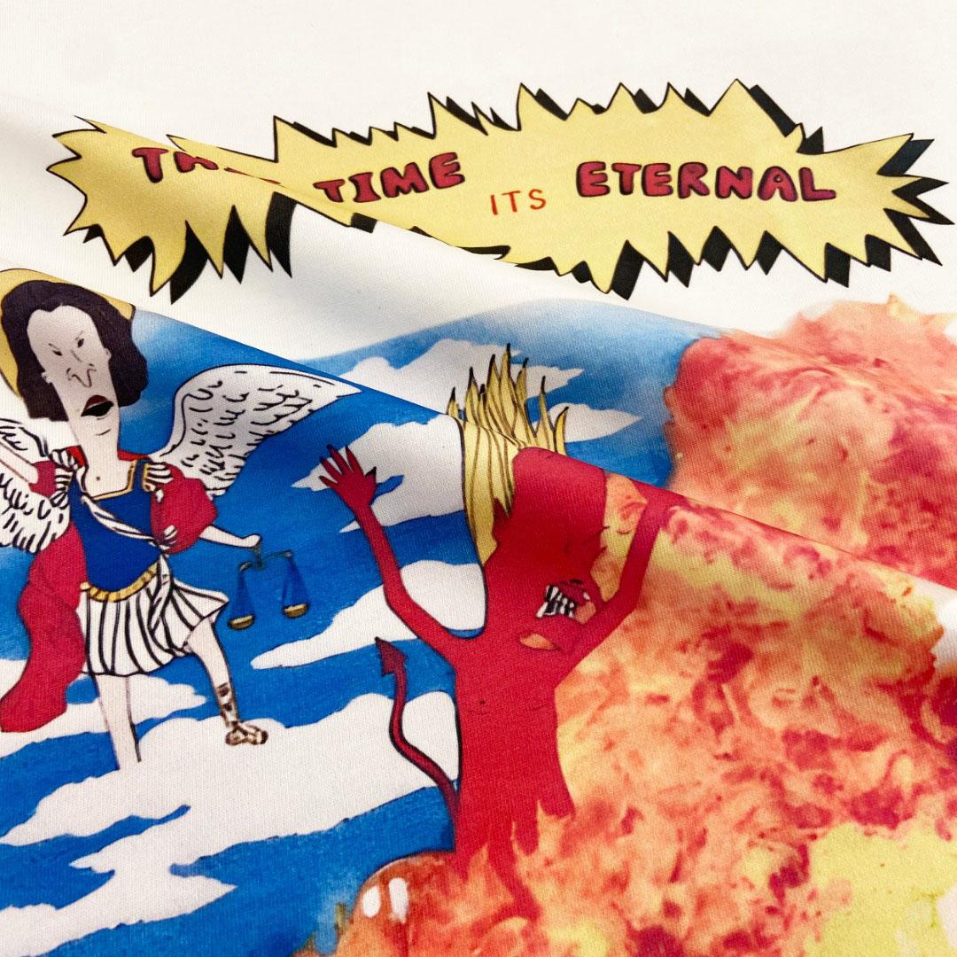 Saint Michael Time Is Eternal Tee  - DesignerGu