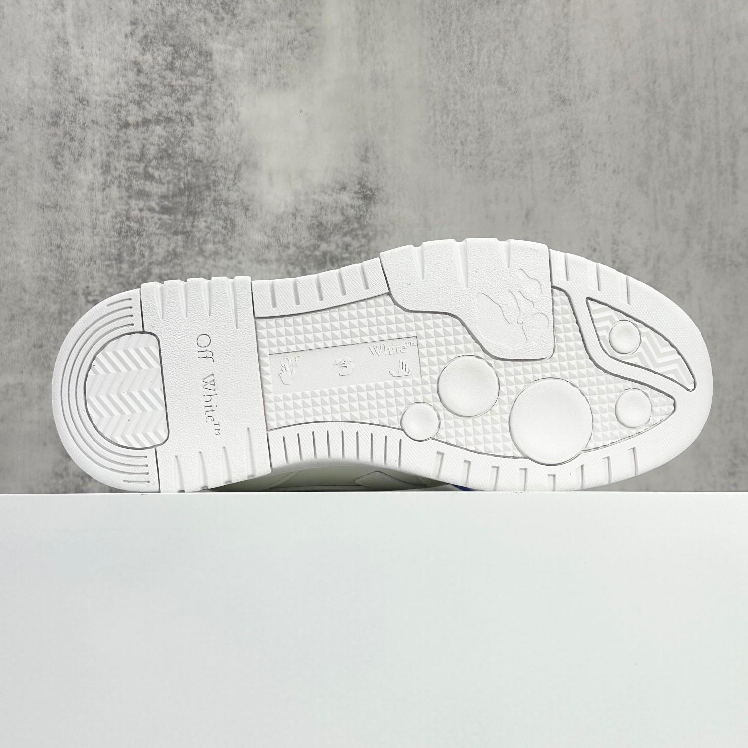 Off-White Out of Office Low 'For Walking - White Blue White Sole' - DesignerGu