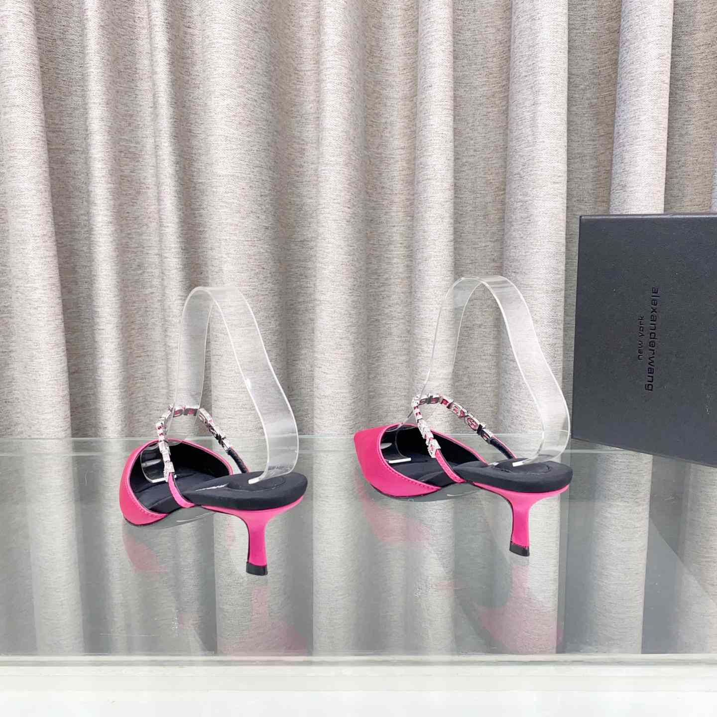 Alexander Wang Delphine Embellished Mid-heel Mules - DesignerGu