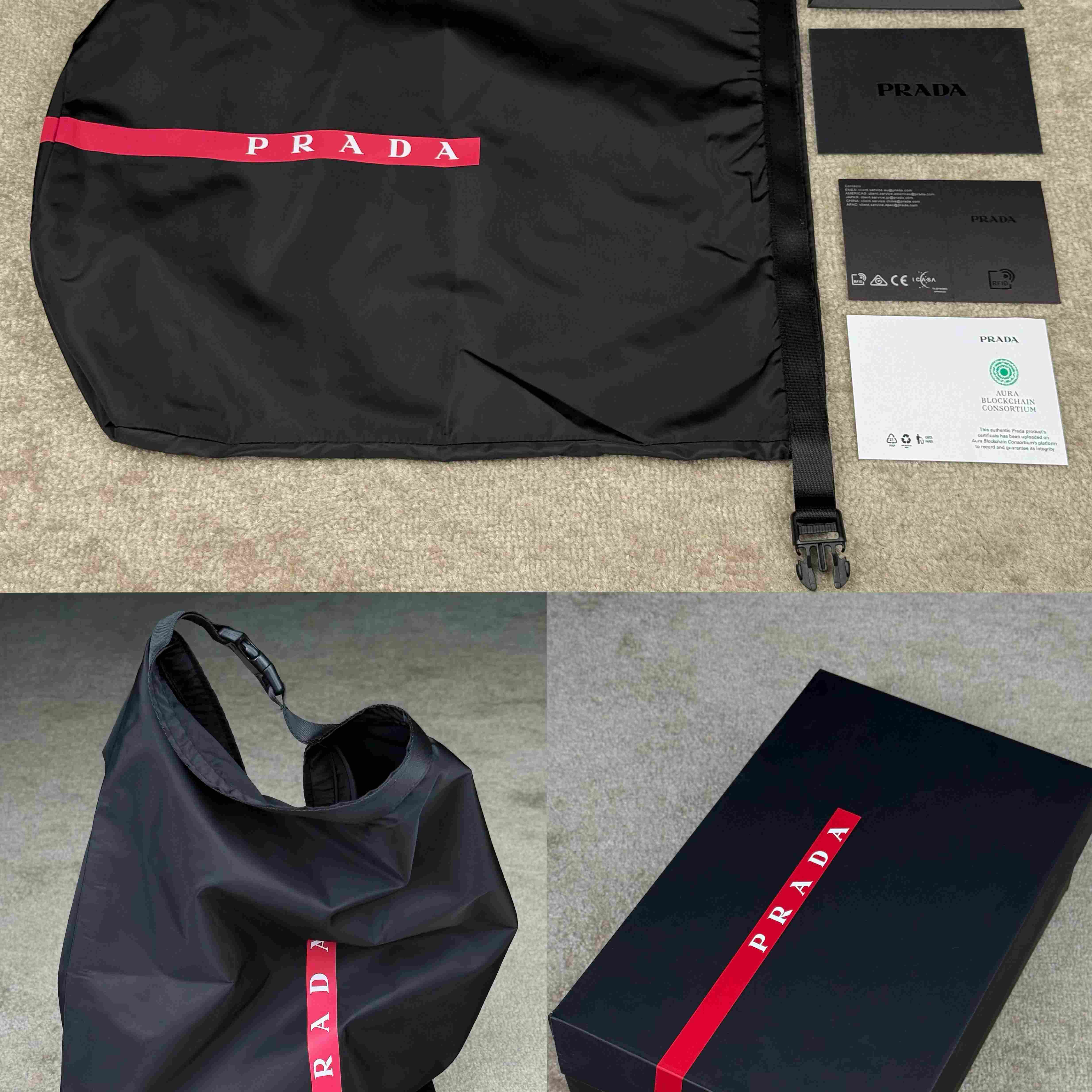 Patent Leather And Technical Fabric Prada America's Cup Sneakers - DesignerGu