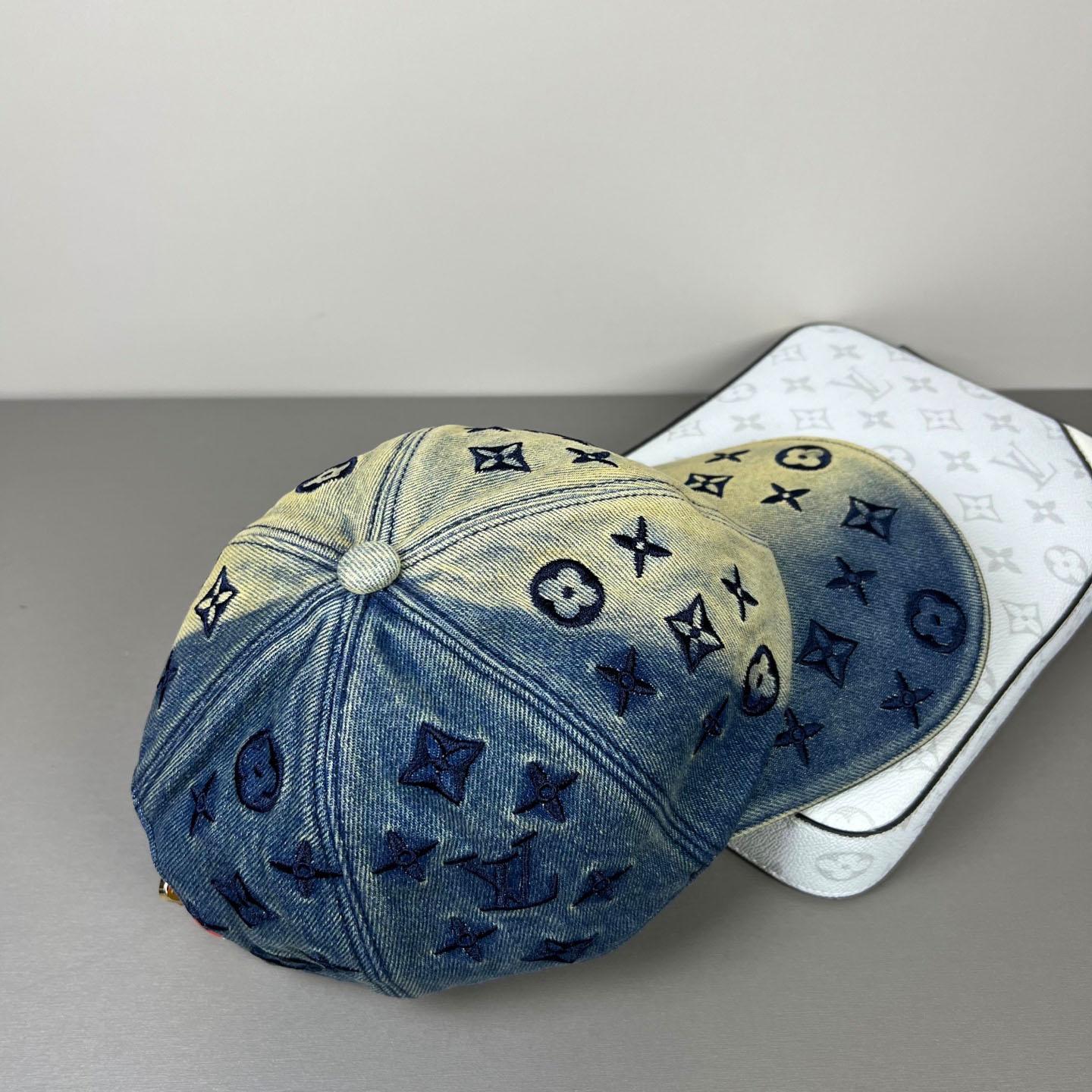 Louis Vuitton Monogram Gradient Hat - DesignerGu