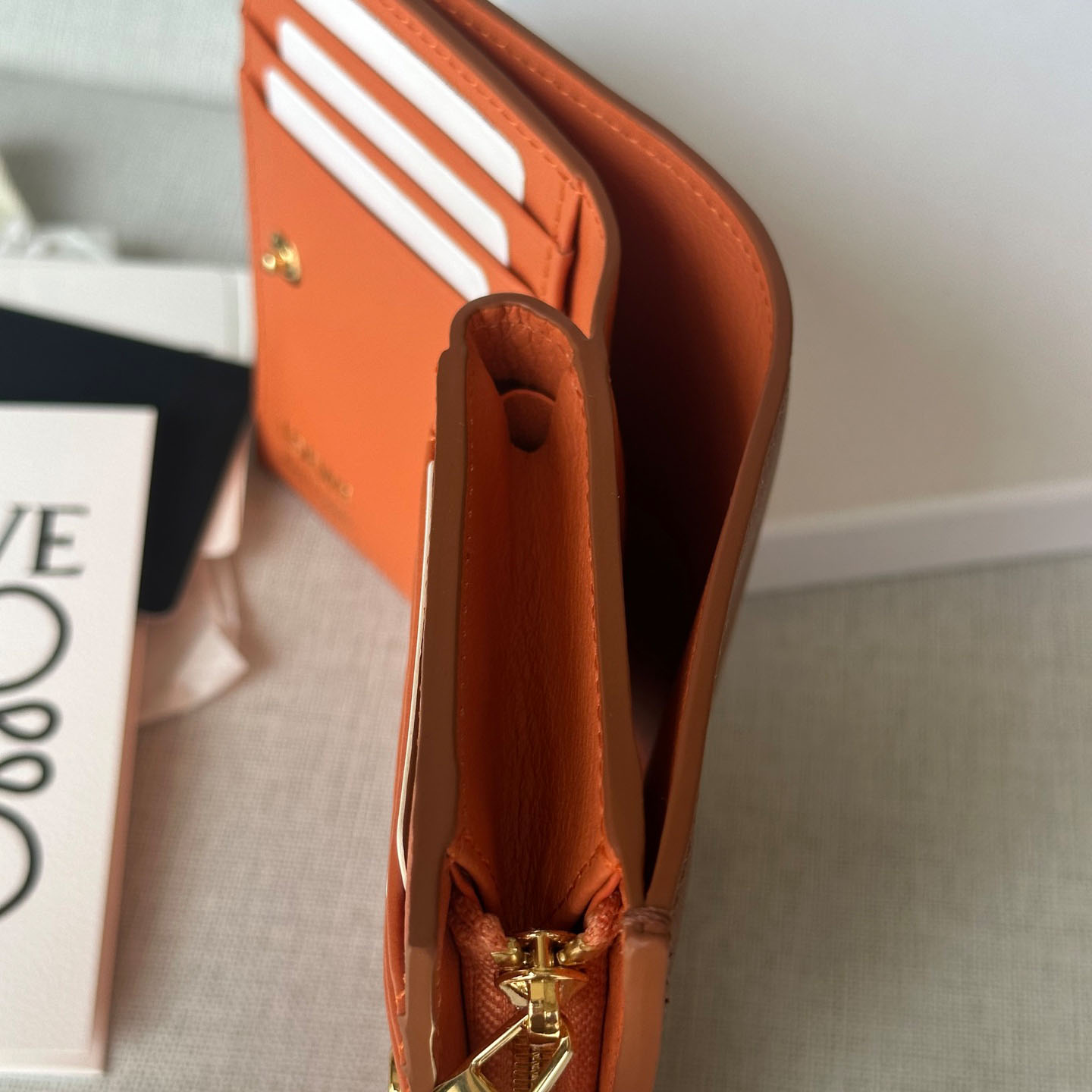 Loewe Knot Compact Wallet - DesignerGu