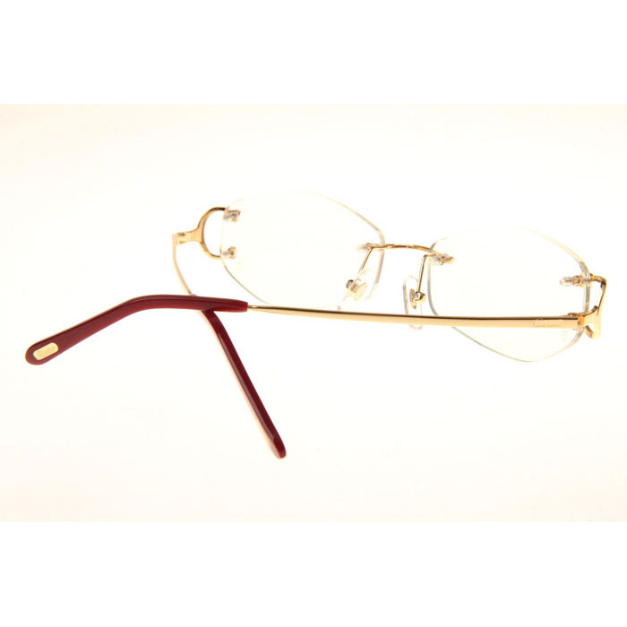 Cartier CT 4193831 Eyeglasses In Gold - DesignerGu