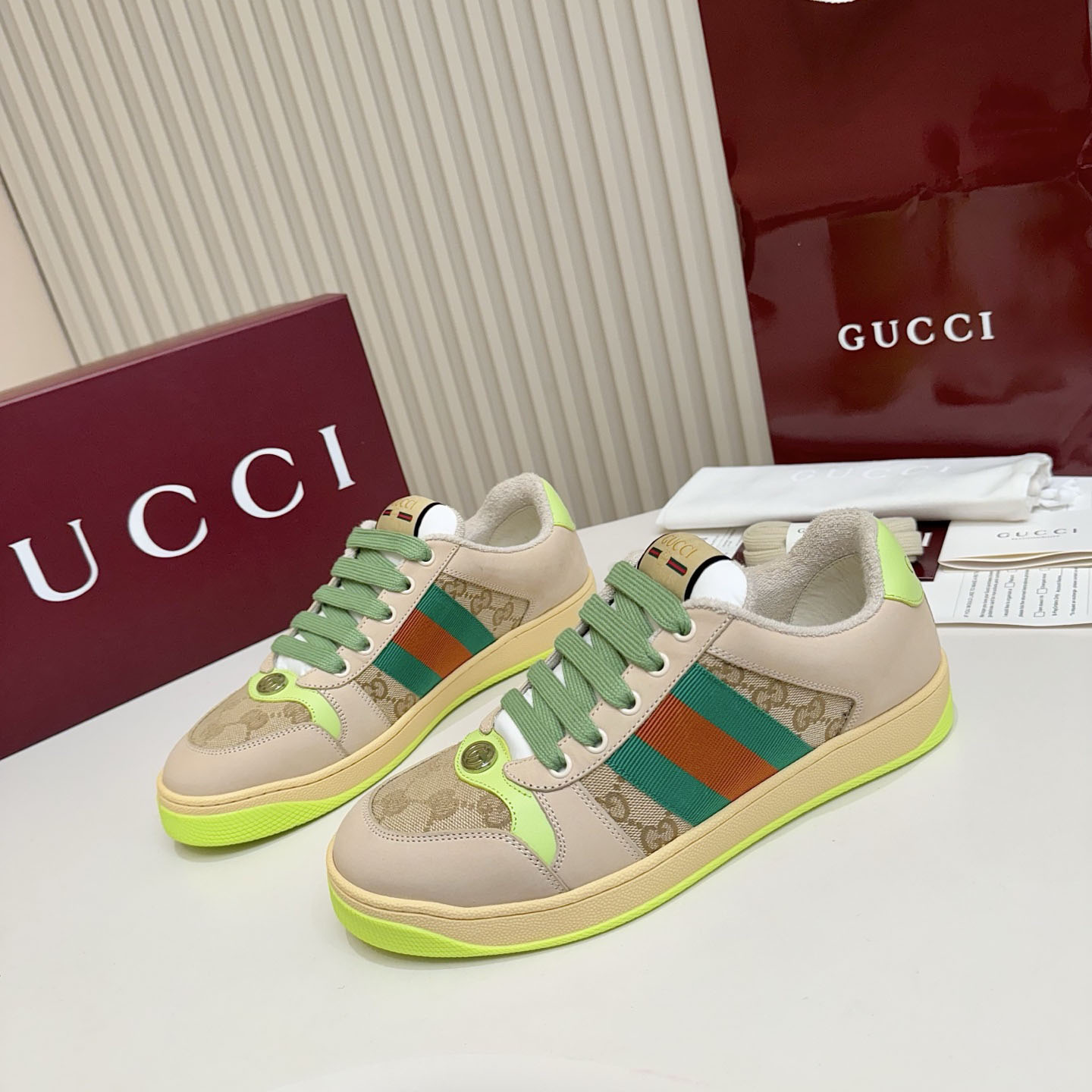 Gucci Screener Multicolor Original Gg Canvas - DesignerGu