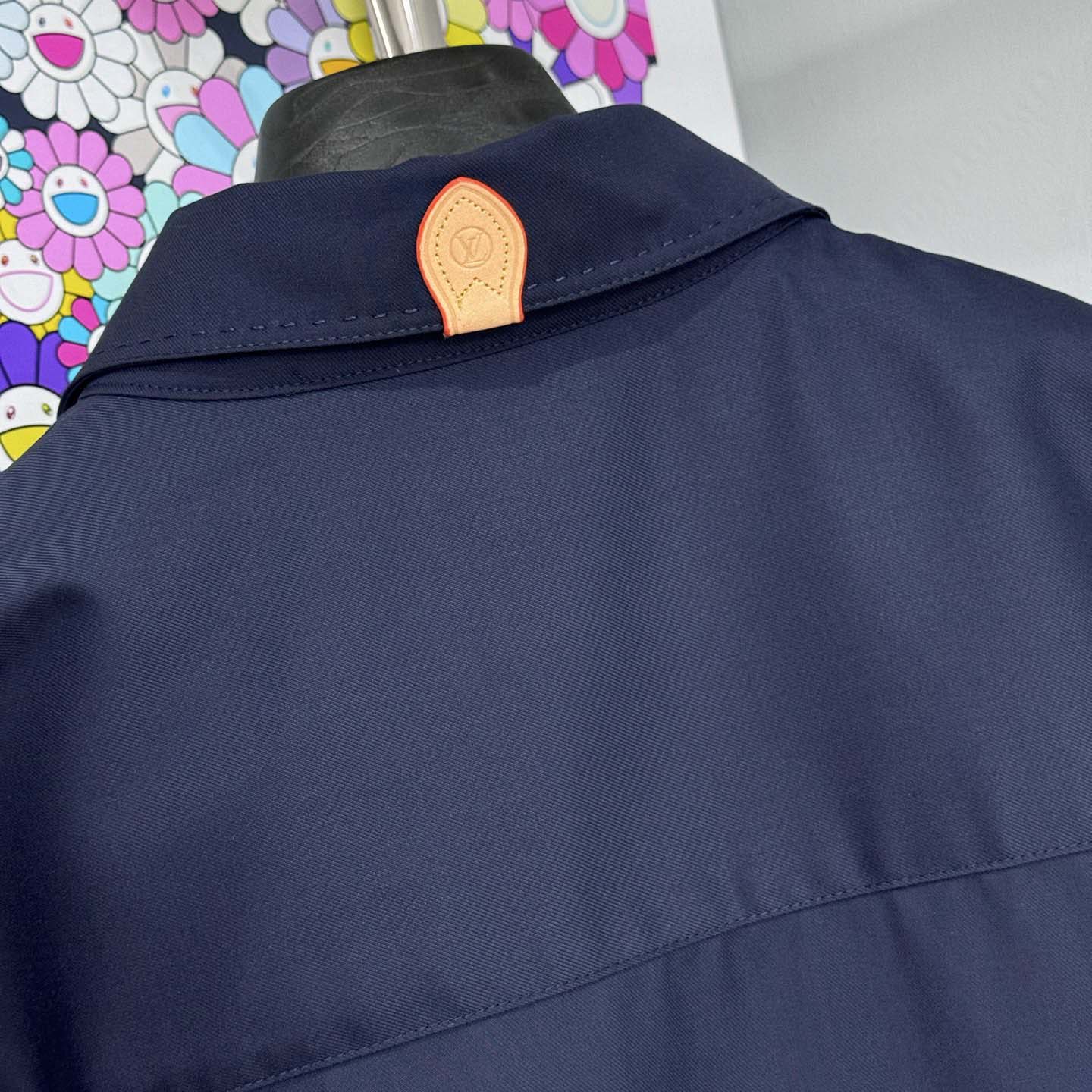 Louis Vuitton Long-Sleeved Cotton-Silk Crepe Shirt  1AJSPT - DesignerGu