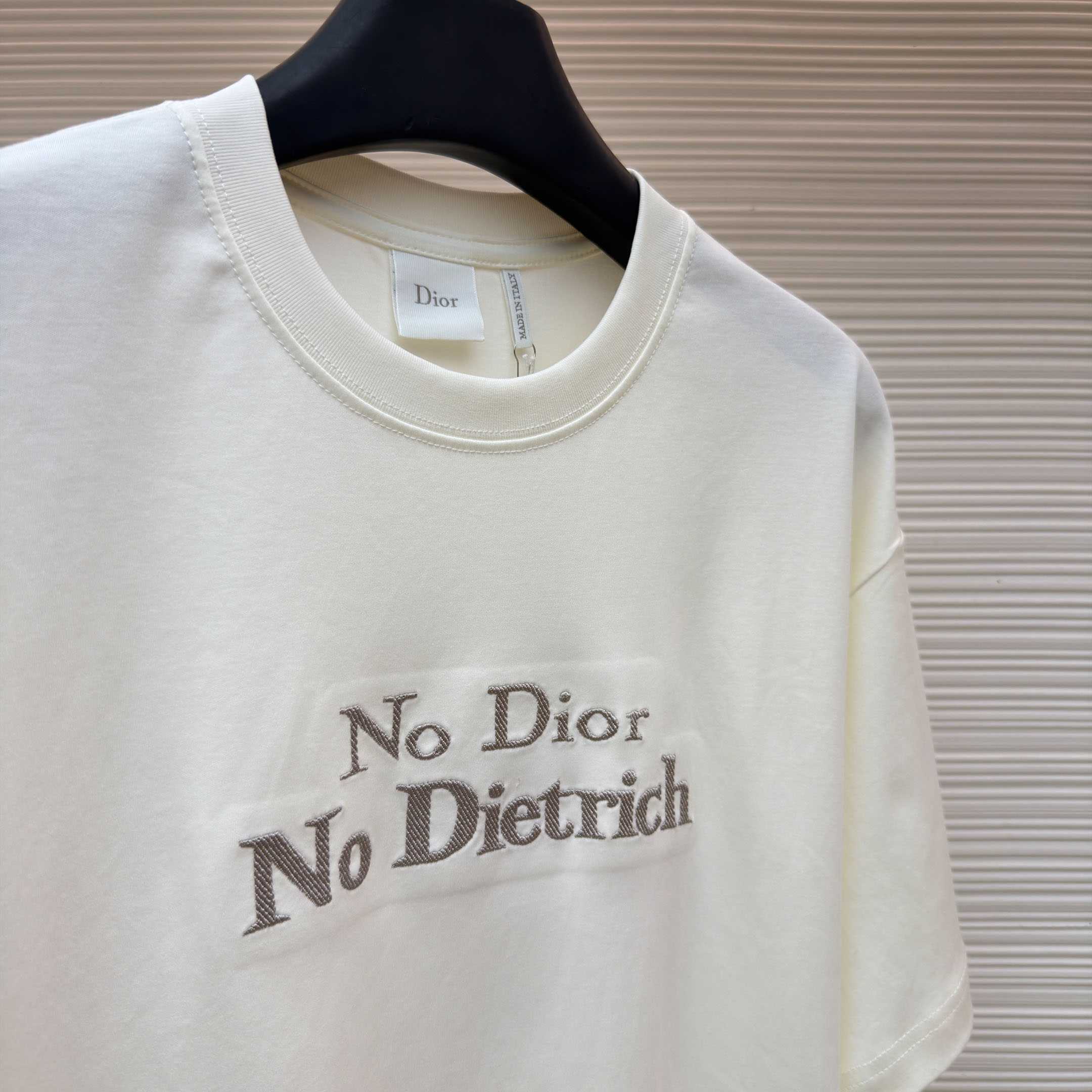  Dior T-shirt With Lettering - DesignerGu