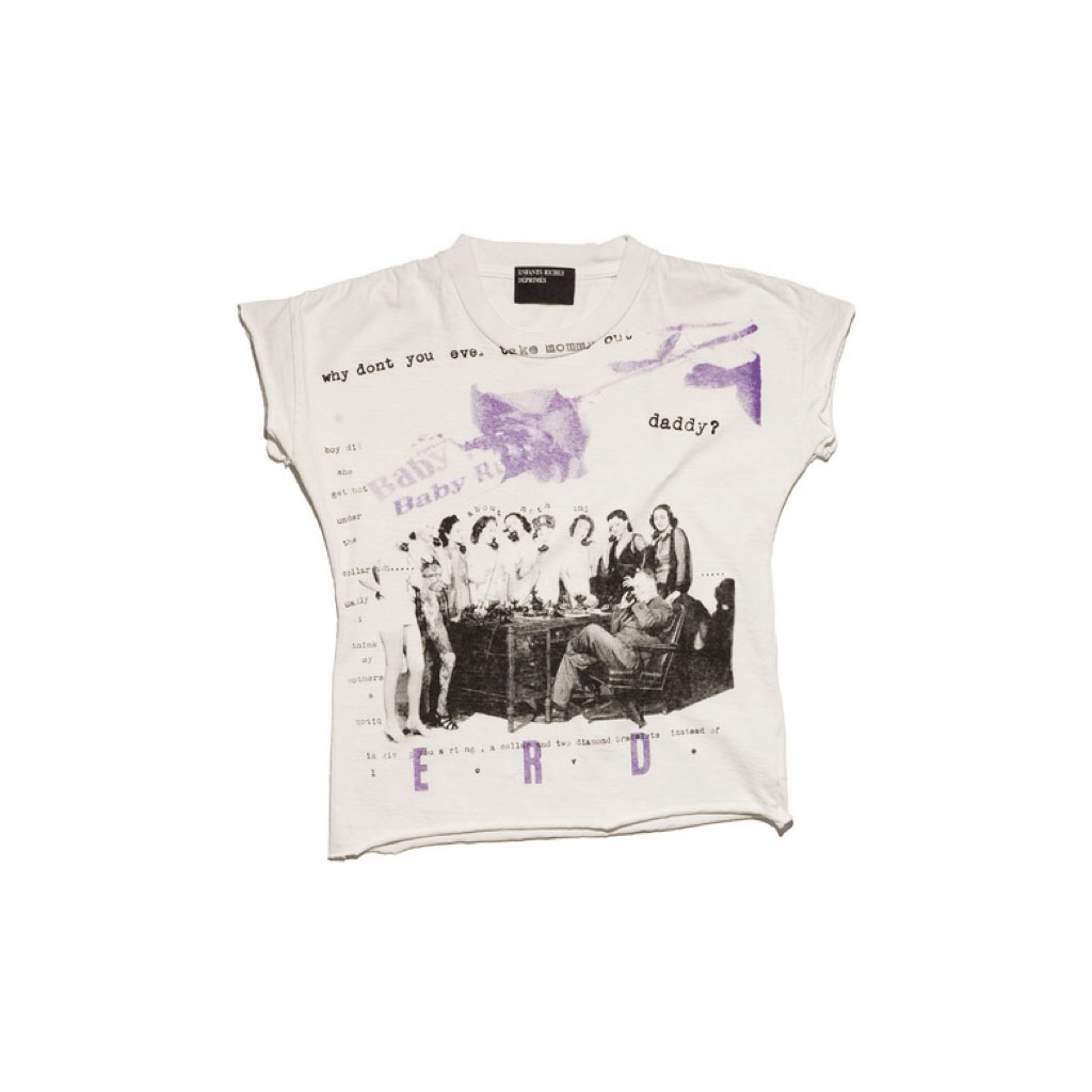 Enfants Riches Déprimés Take Mommy Out T-Shirt 'White' - DesignerGu