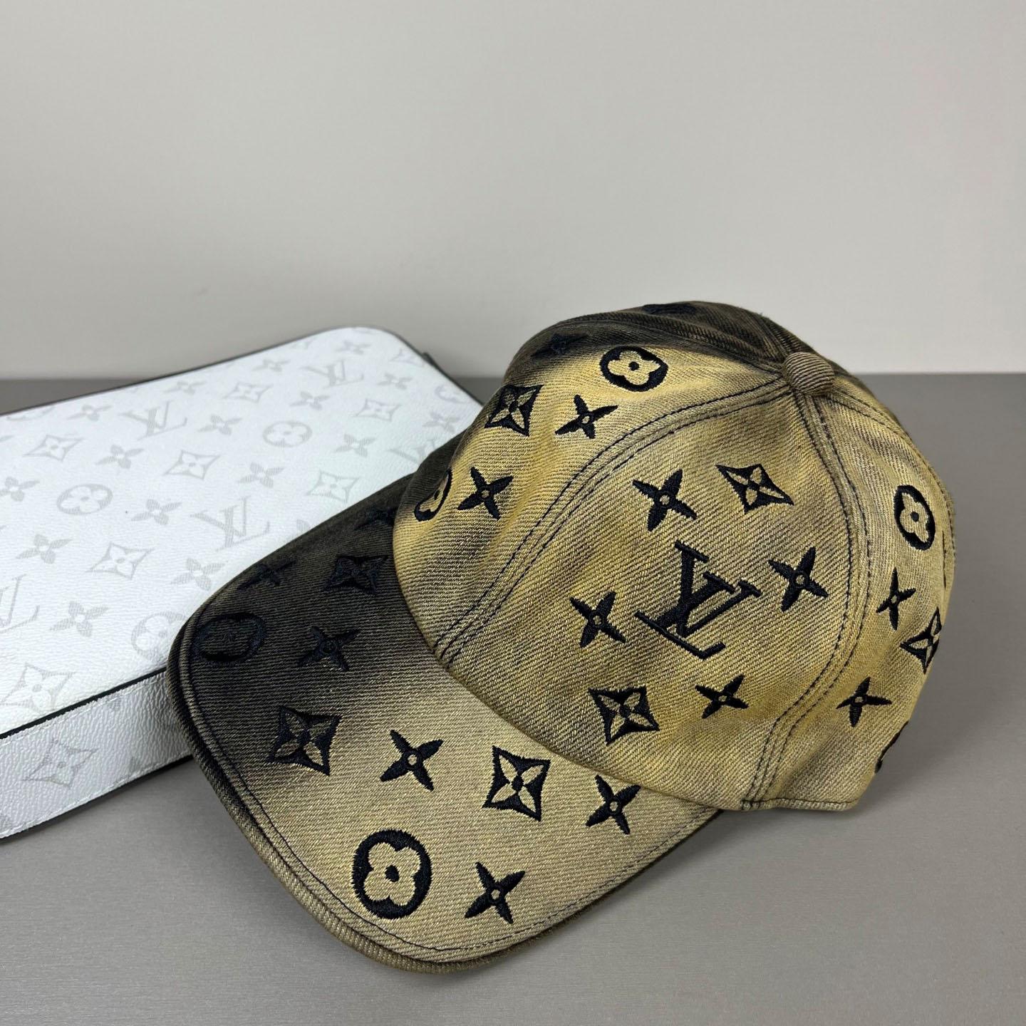 Louis Vuitton Monogram Gradient Hat - DesignerGu