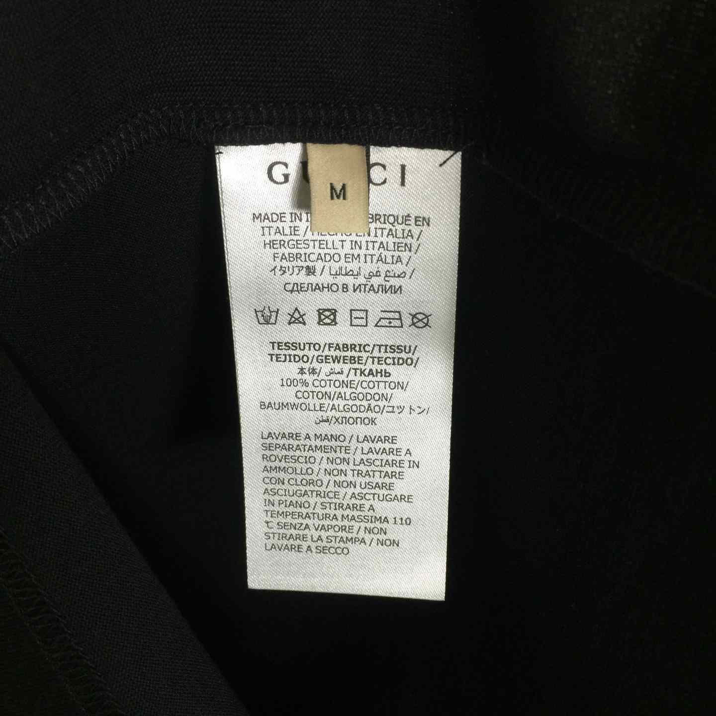 Gucci Jersey T-shirt With Print  - DesignerGu