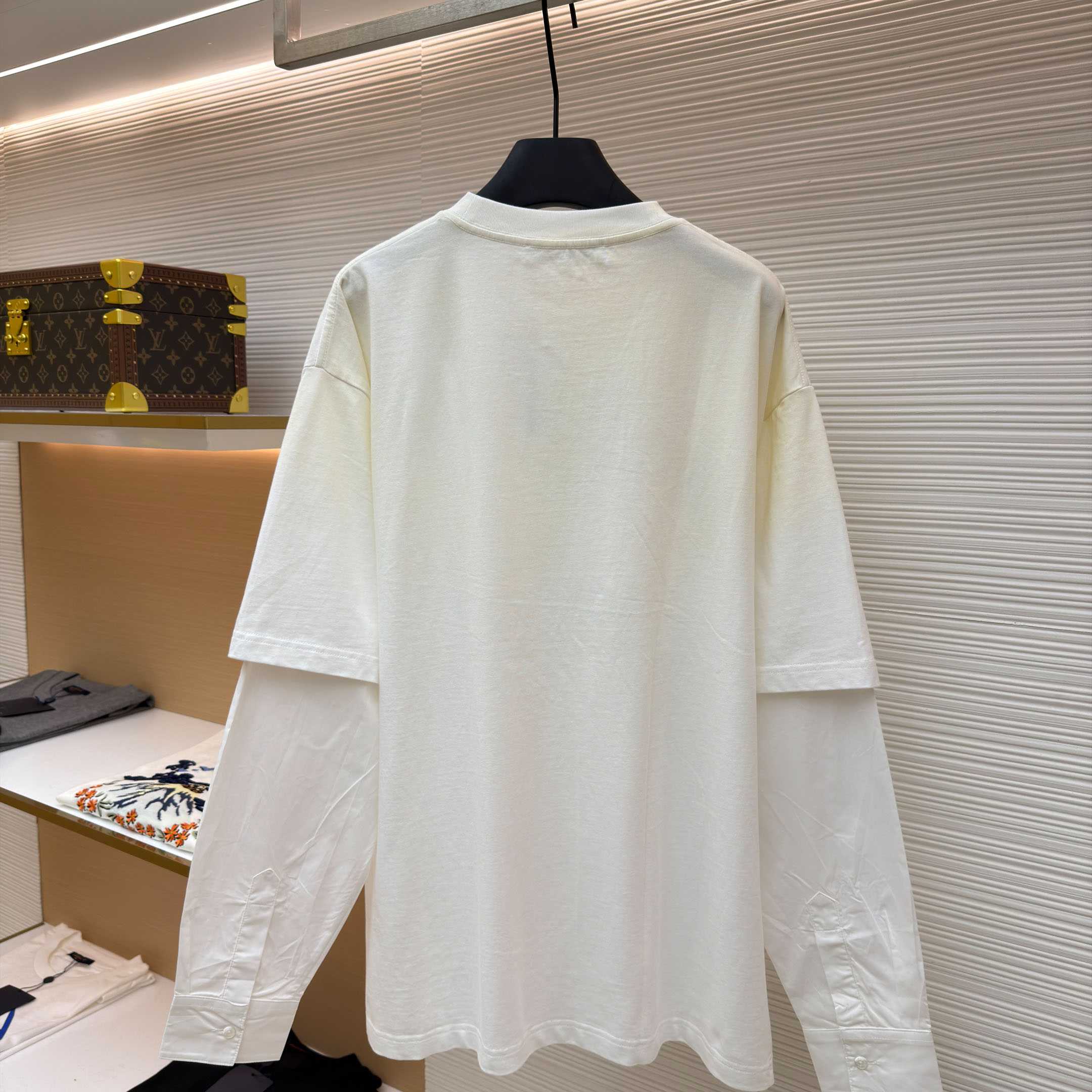 Acne Studios   LAYERED LOGO T-SHIRT  - DesignerGu