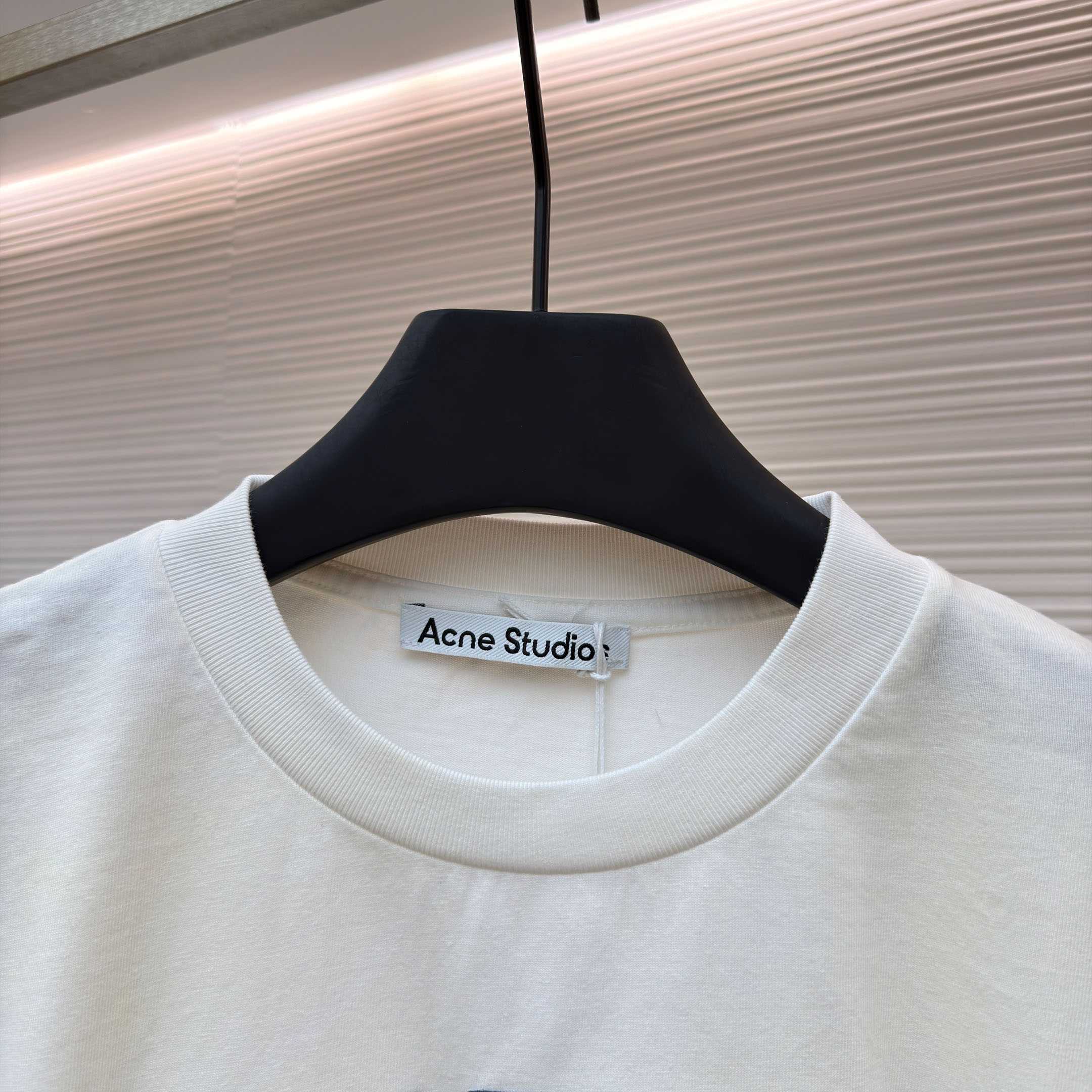 Acne Studios   LAYERED LOGO T-SHIRT  - DesignerGu