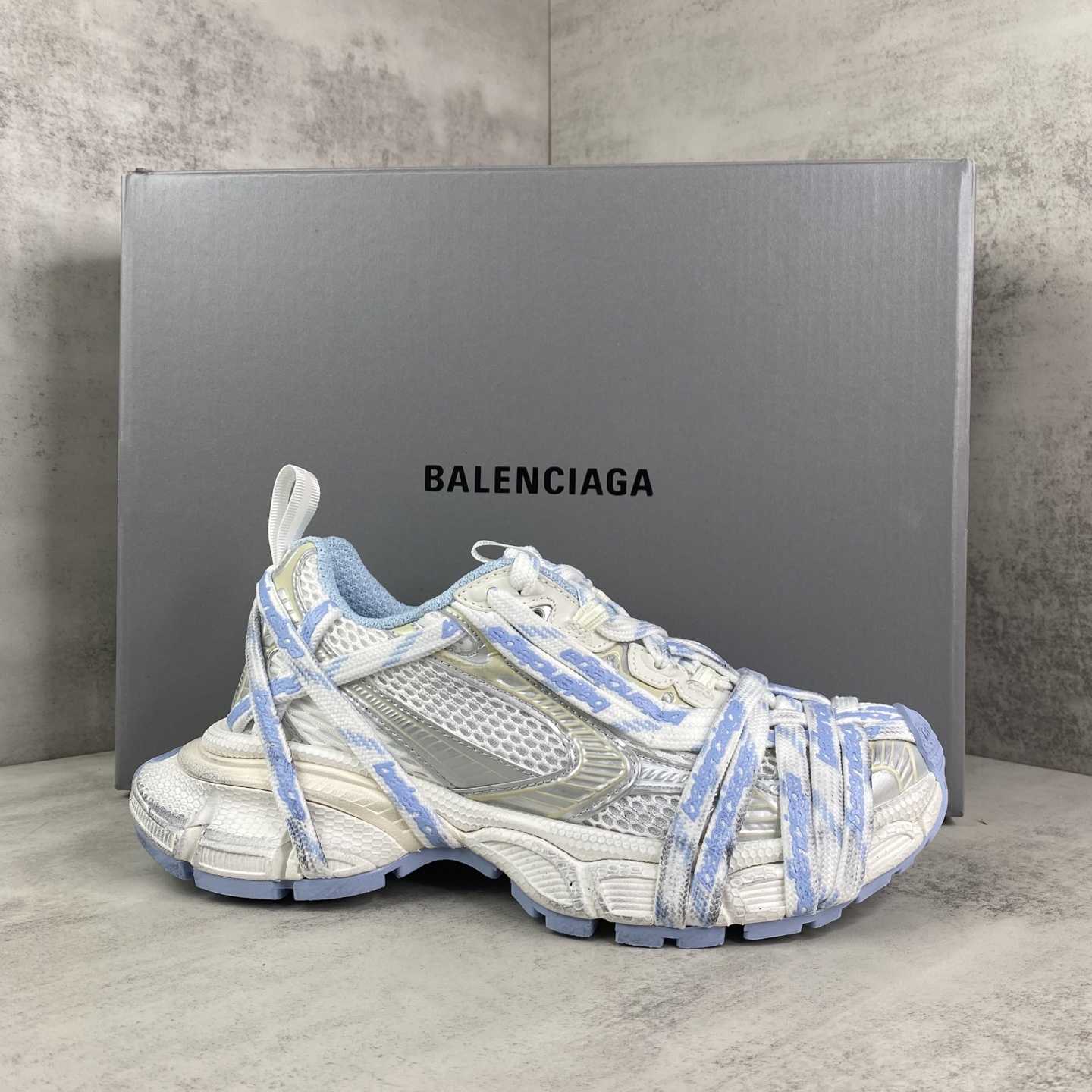 Balenciaga 3XL Extreme Laces Logo Sneaker  - DesignerGu