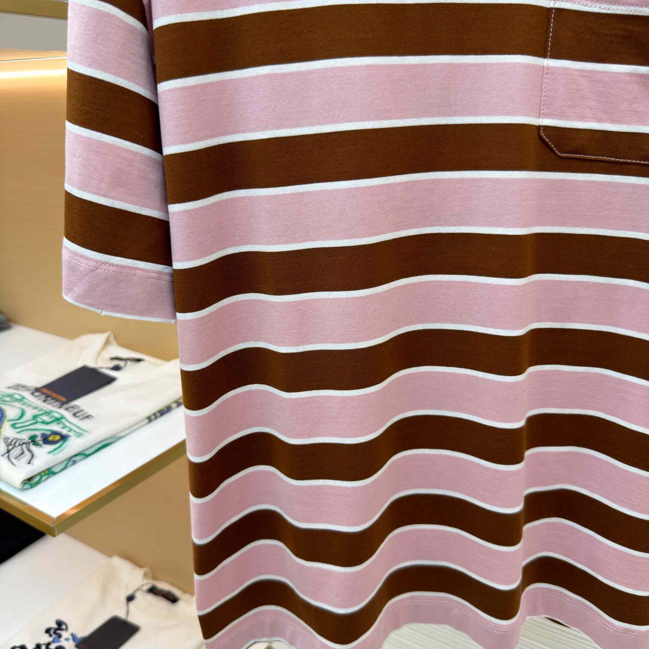 Prada Oversized Striped Jersey T-shirt - DesignerGu