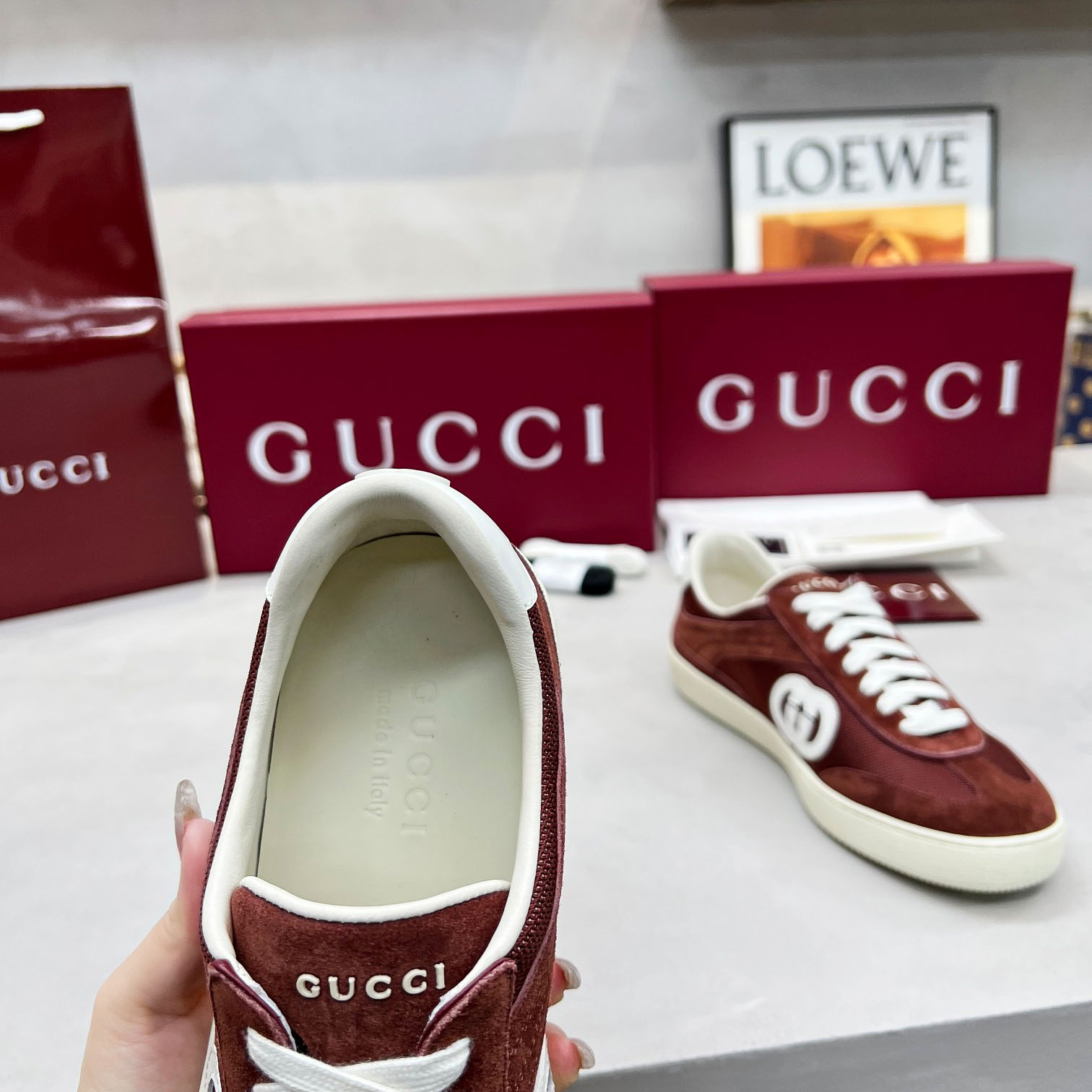 Gucci G75 Sneaker - DesignerGu